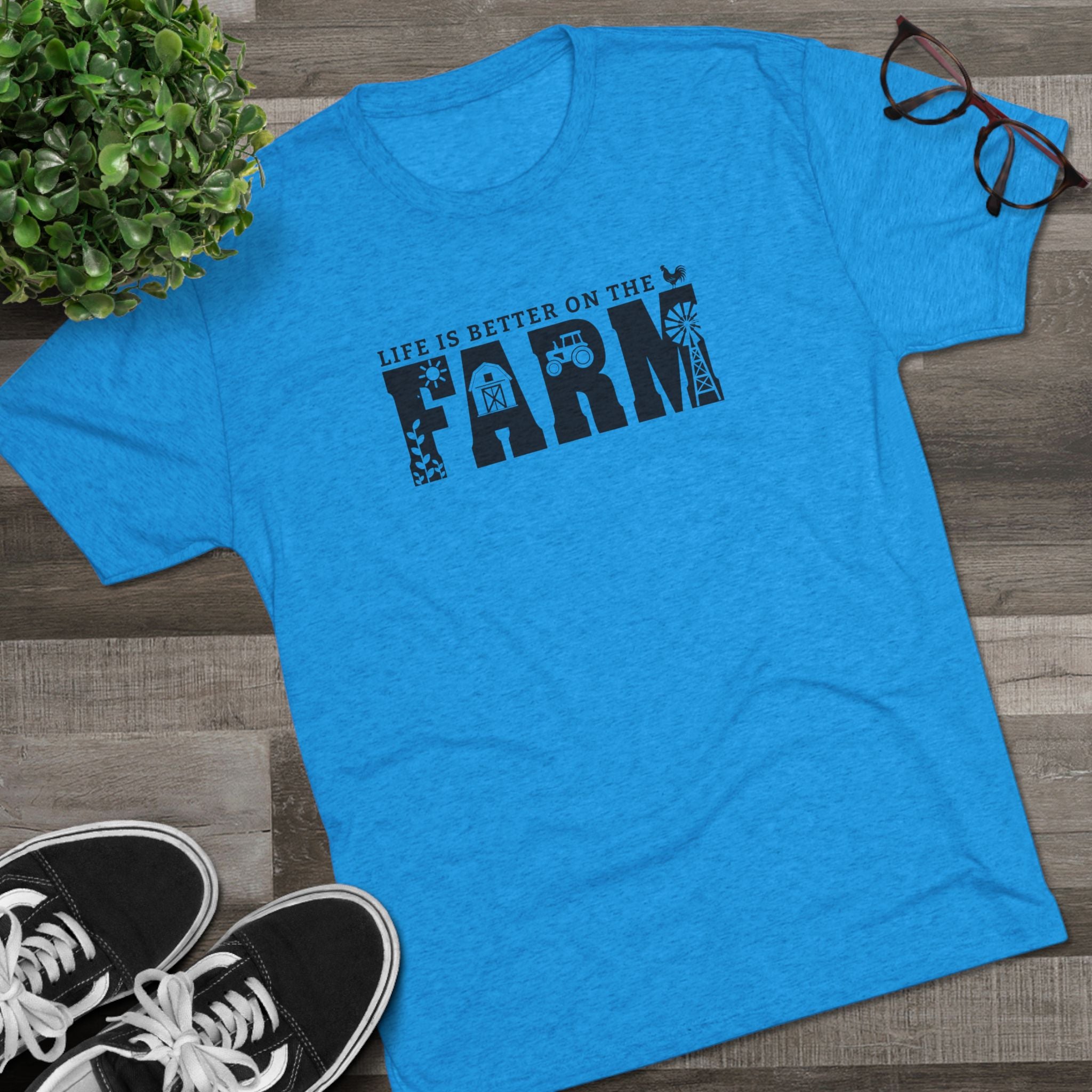 "Life is Better on the Farm" Unisex Softstyle T-Shirt - Perfect for Farm Lovers