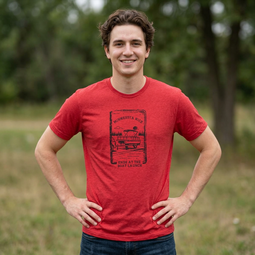 Minnesota Nice Ends at the Boat Launch Lake Life Tee