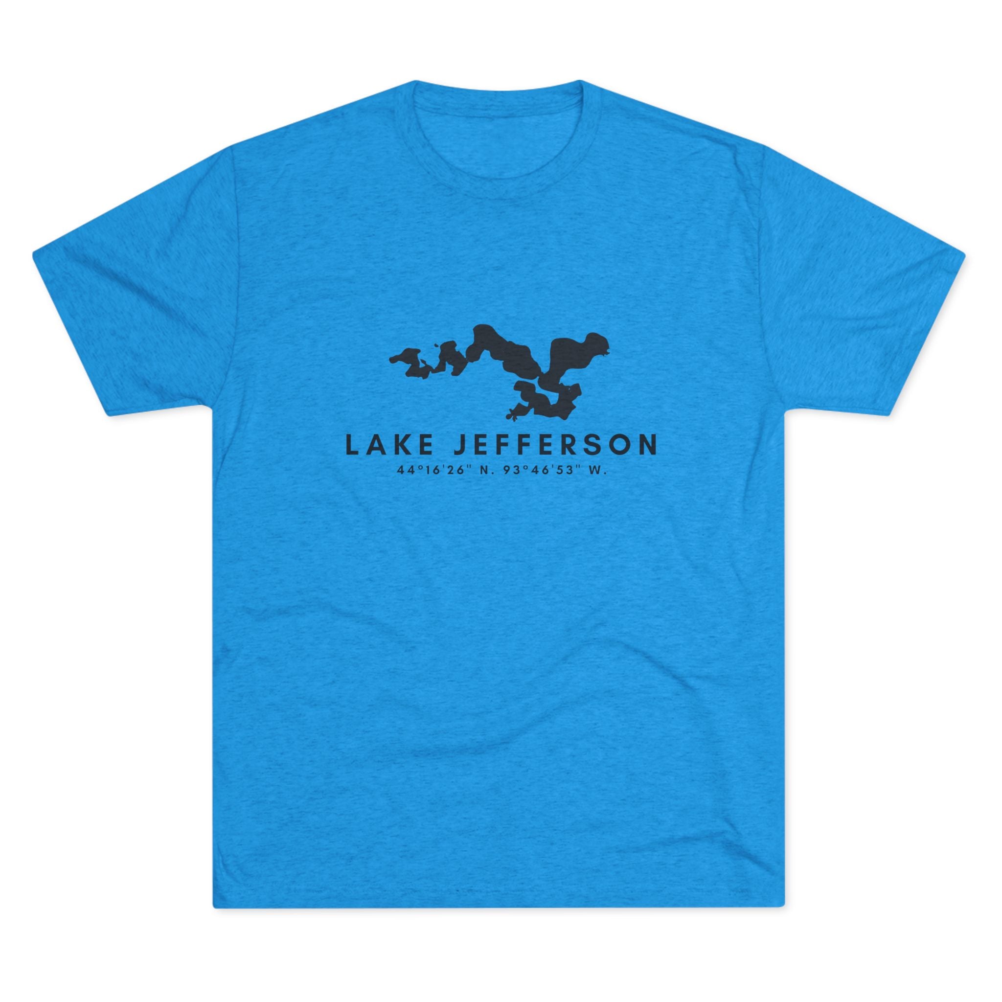 Lake Jefferson Map Tee