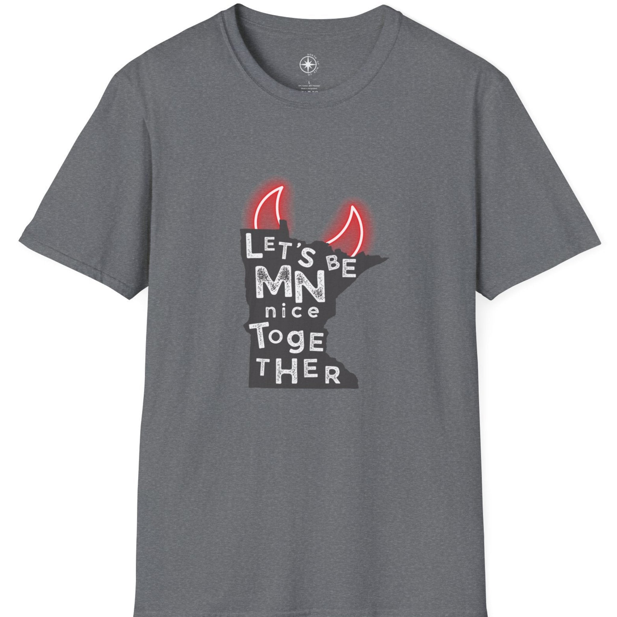 Minnesota Nice Devil Horn Tee