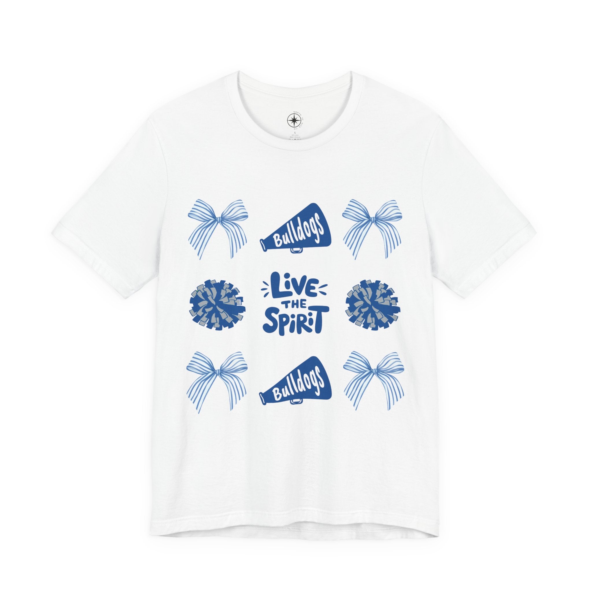 Live the Spirit Cheerleading T-shirt