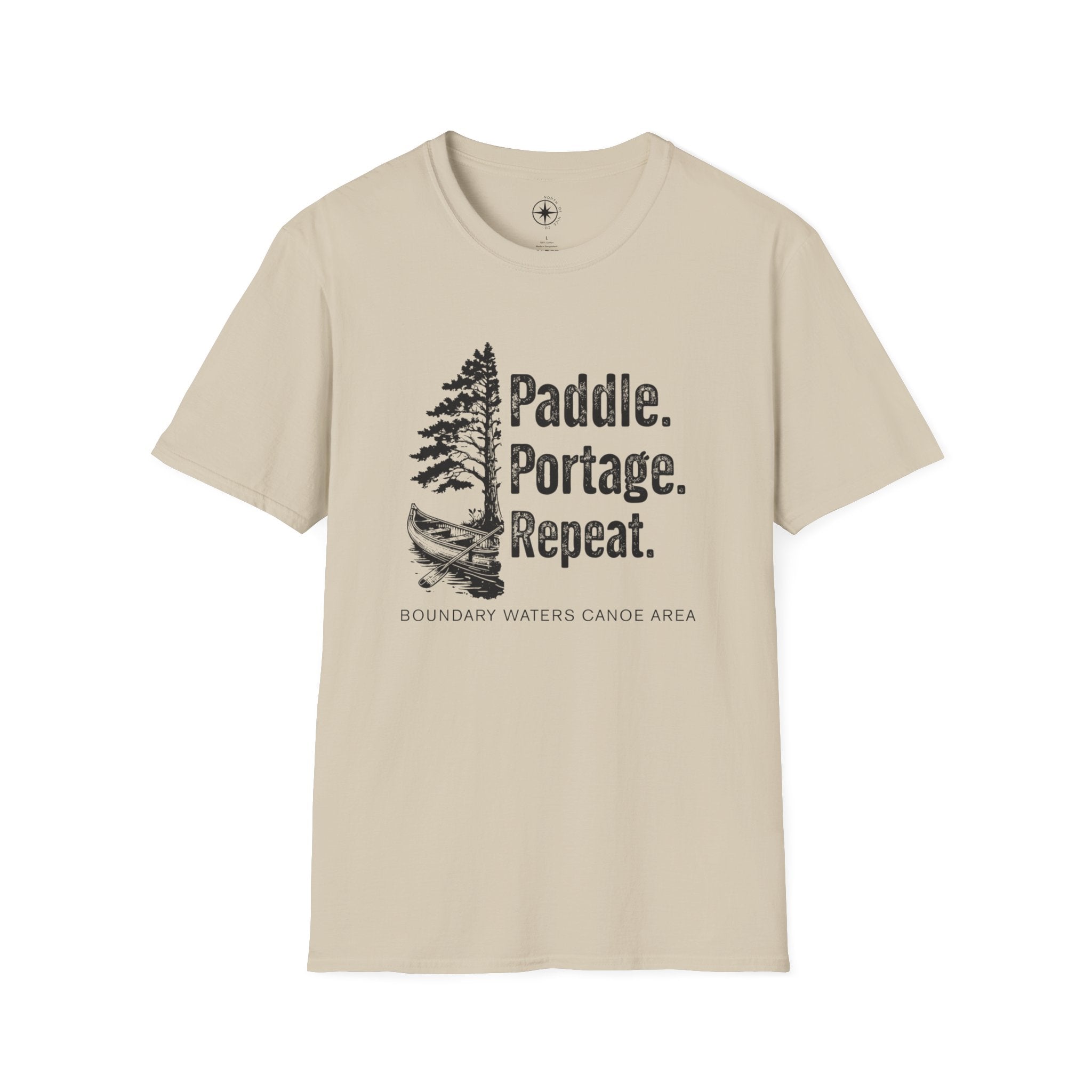 Paddle. Portage. Repeat. T-shirt