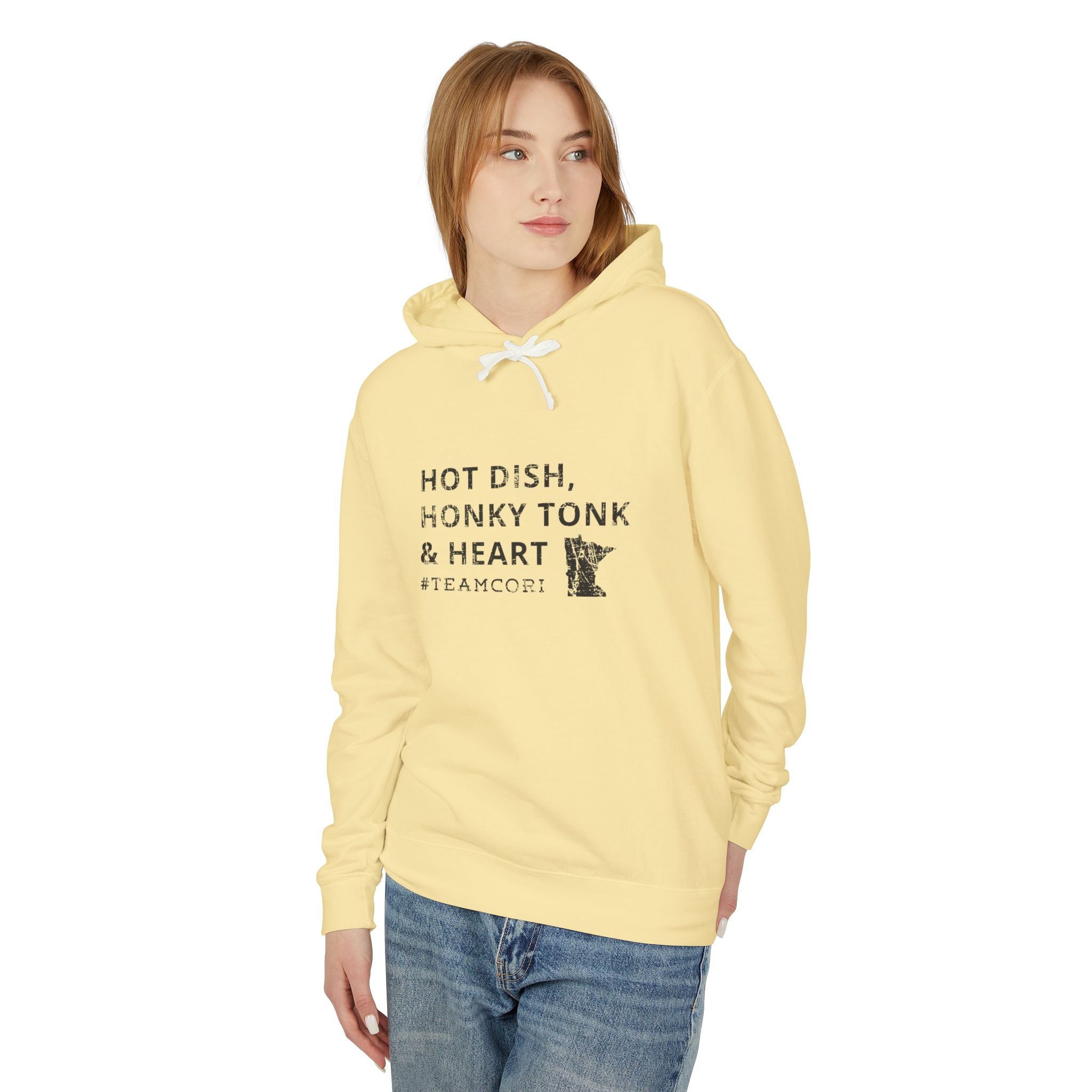 Hotdish, Honkytonk & Heart – #TeamCori Hoodie