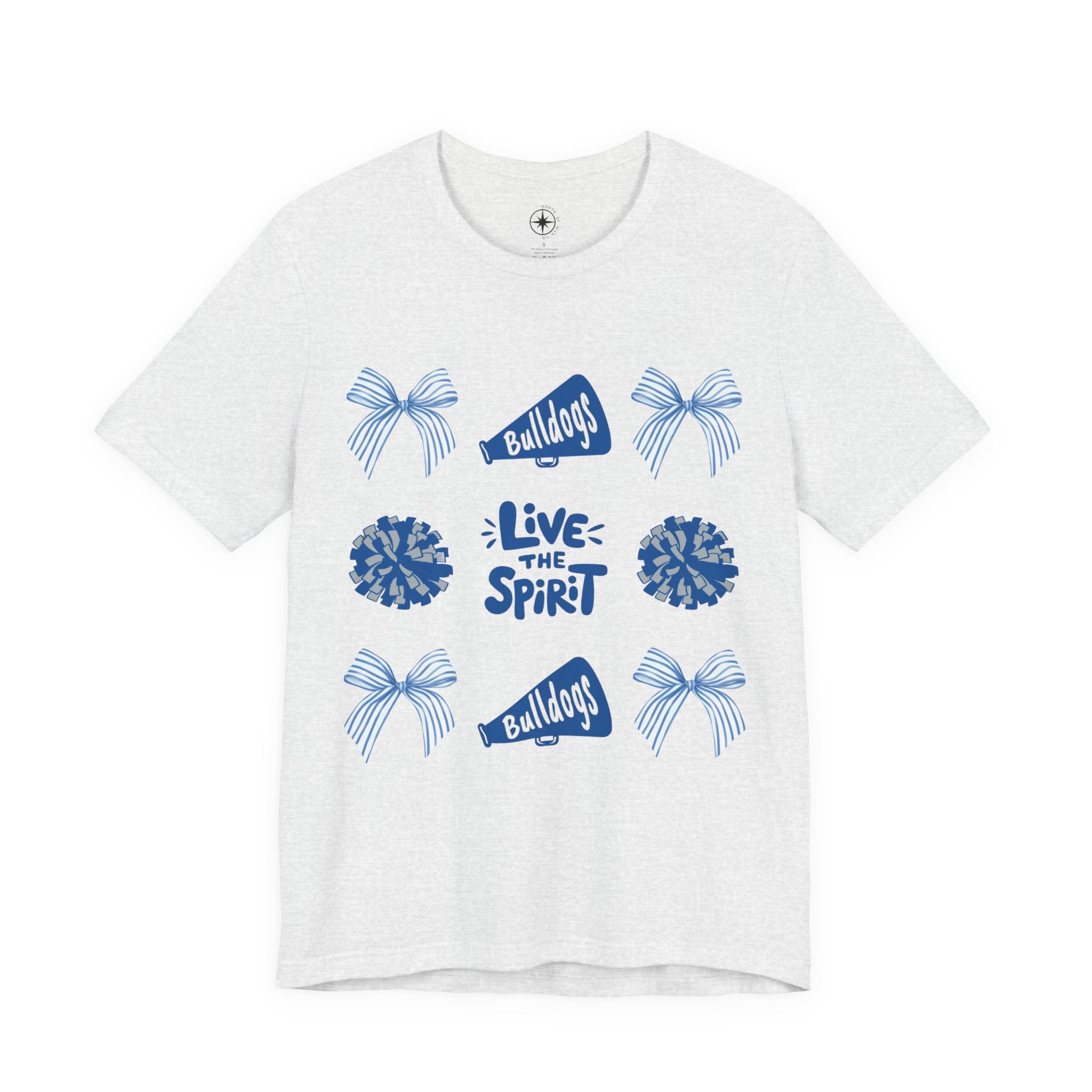 Live the Spirit Cheerleading T-shirt
