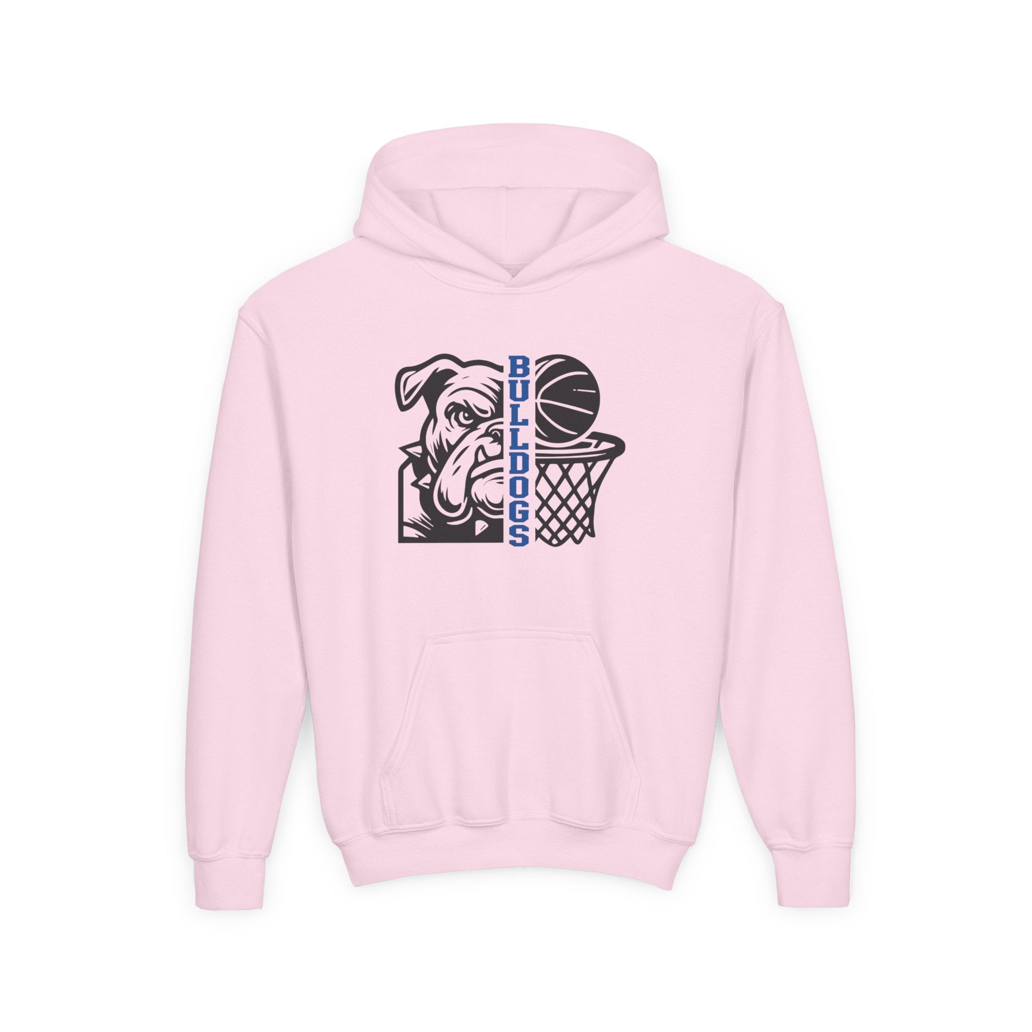 Bulldog Basketball Hooded Sweatshirt | Youth Hoodie