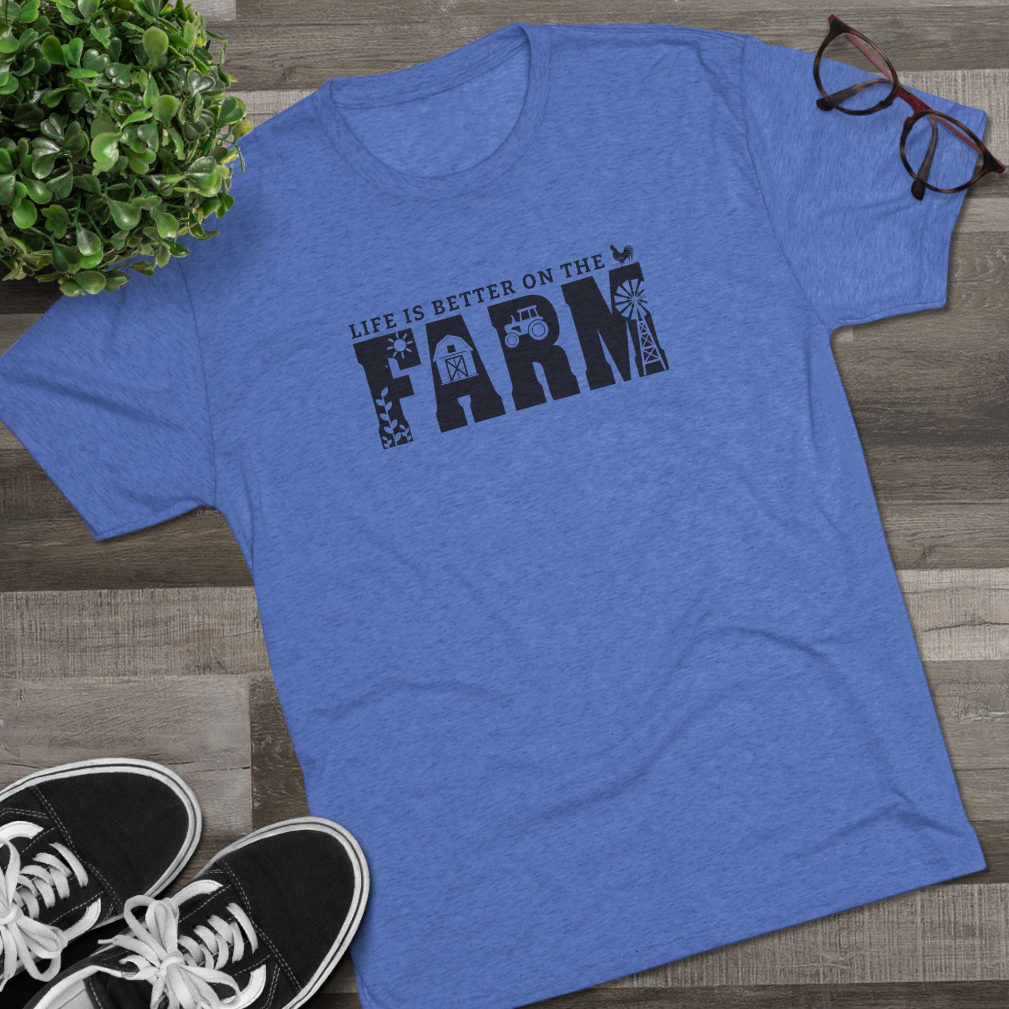 "Life is Better on the Farm" Unisex Softstyle T-Shirt - Perfect for Farm Lovers