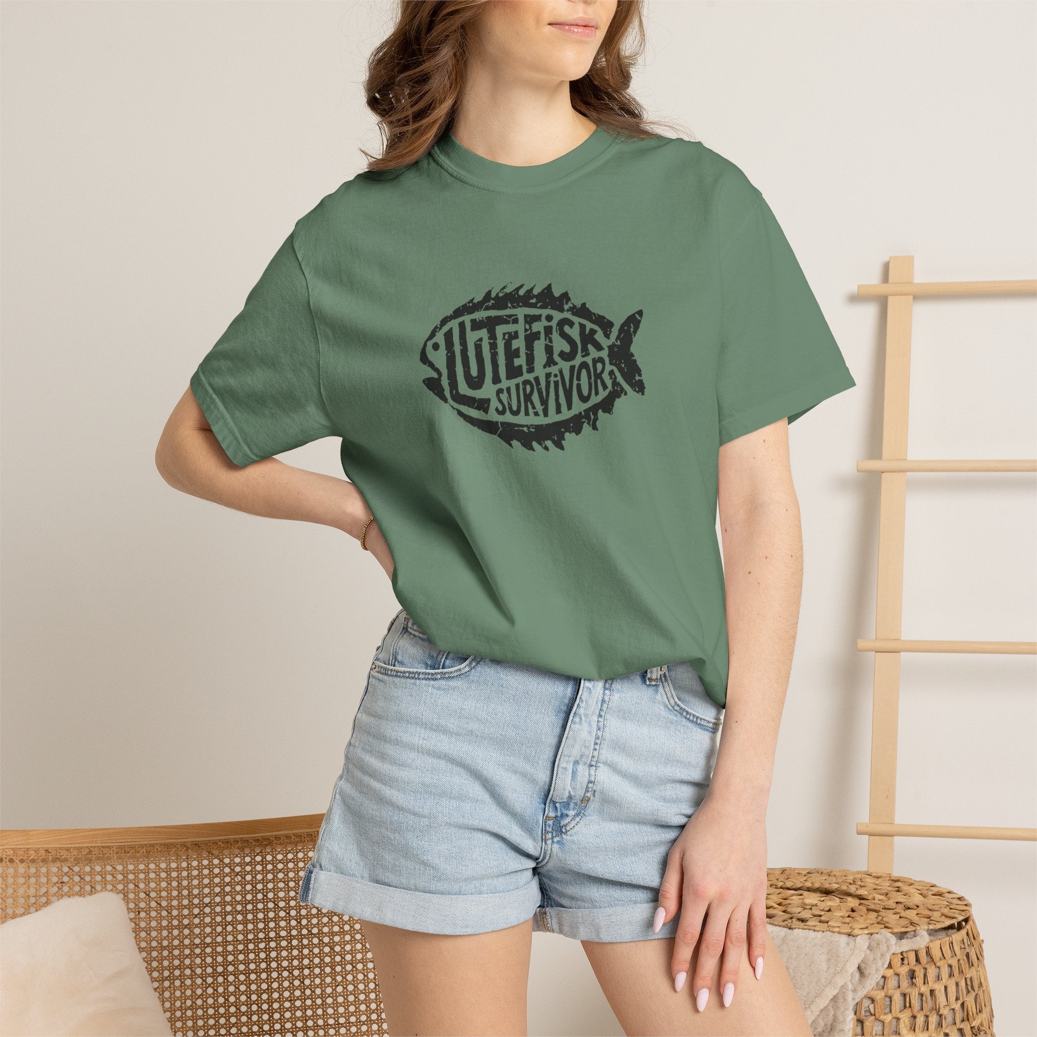 Lutefisk Survivor Tee
