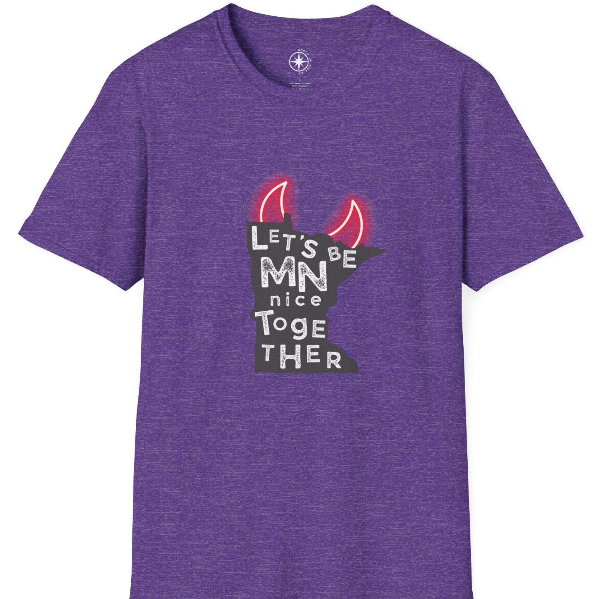 Minnesota Nice Devil Horn Tee