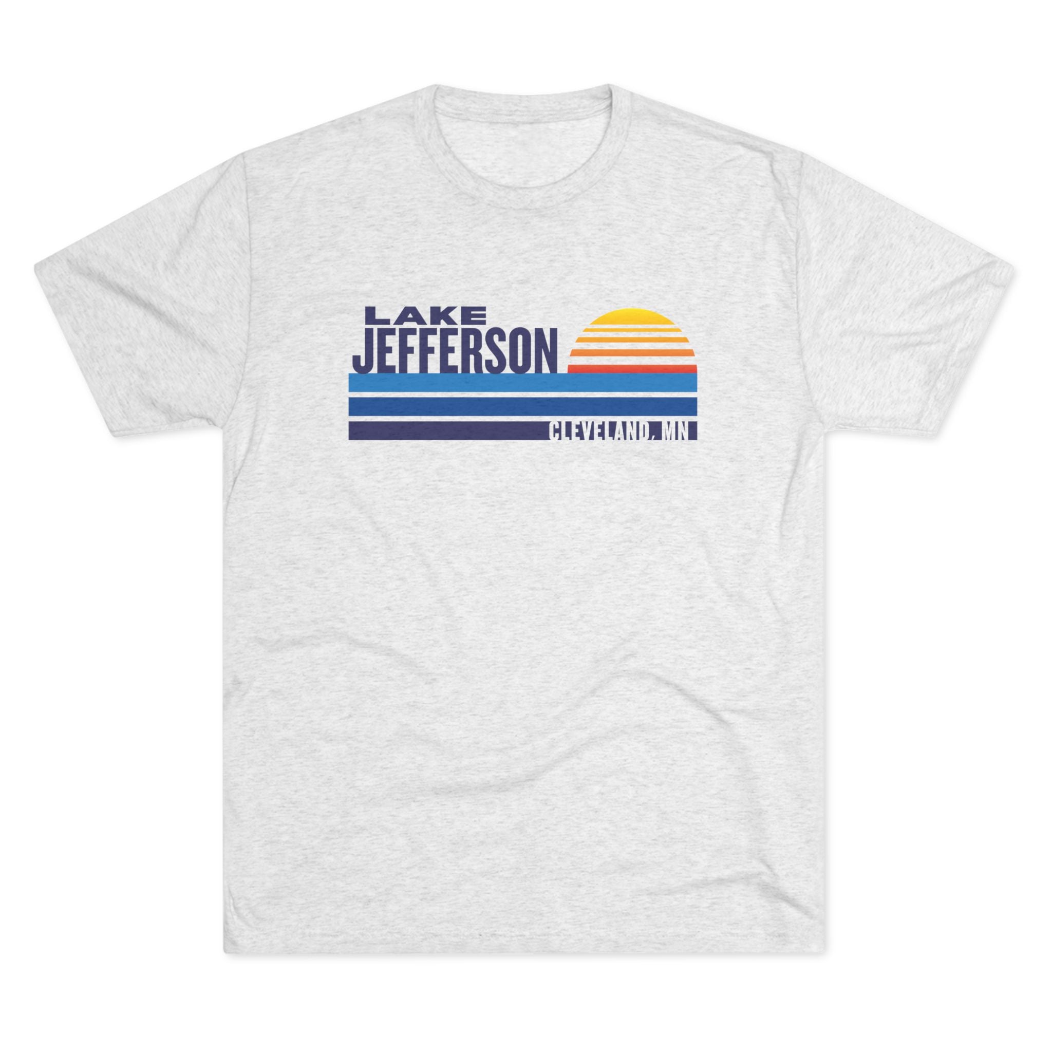 Lake Jefferson Cleveland MN Tee — Vintage Lakeside Crew Shirt