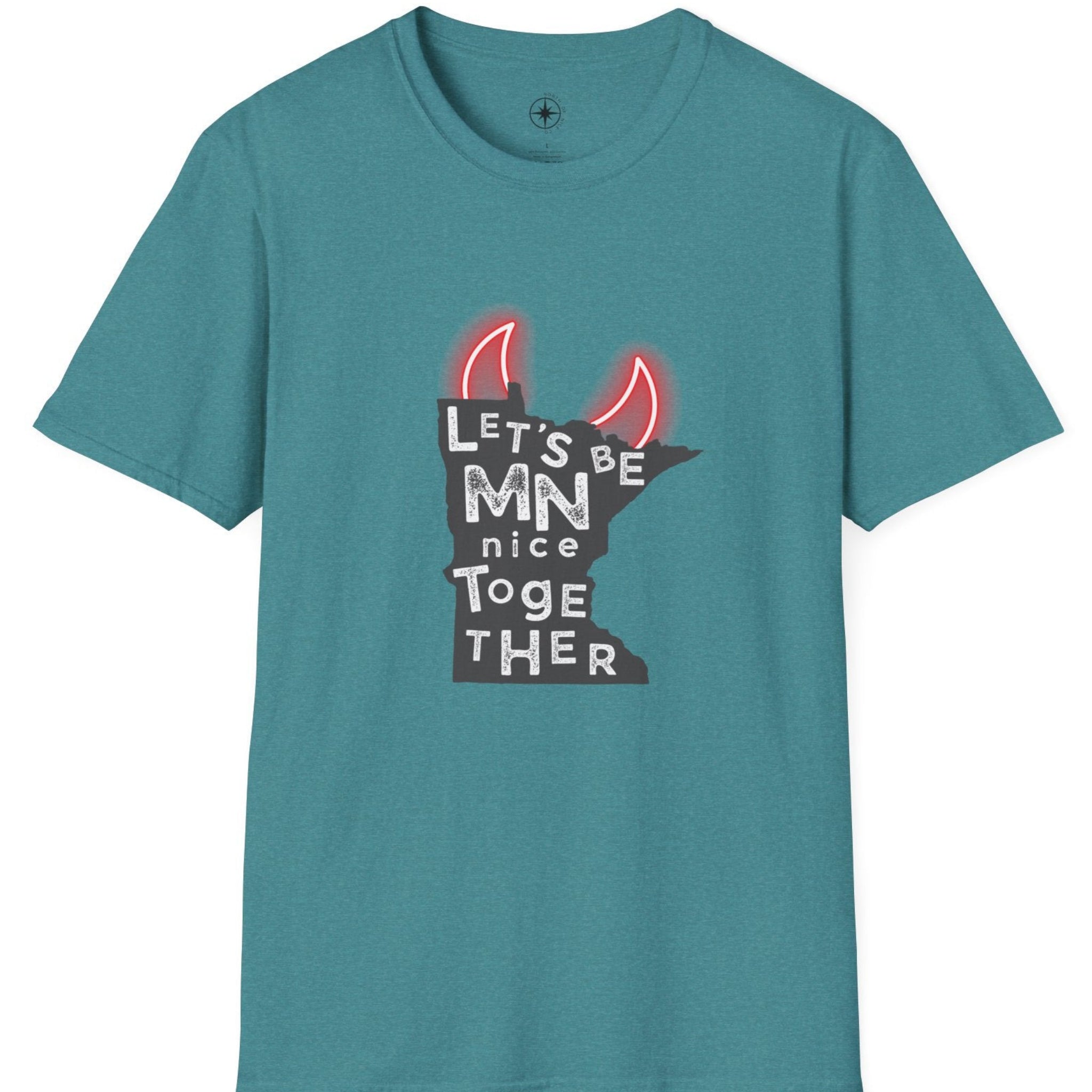 Minnesota Nice Devil Horn Tee