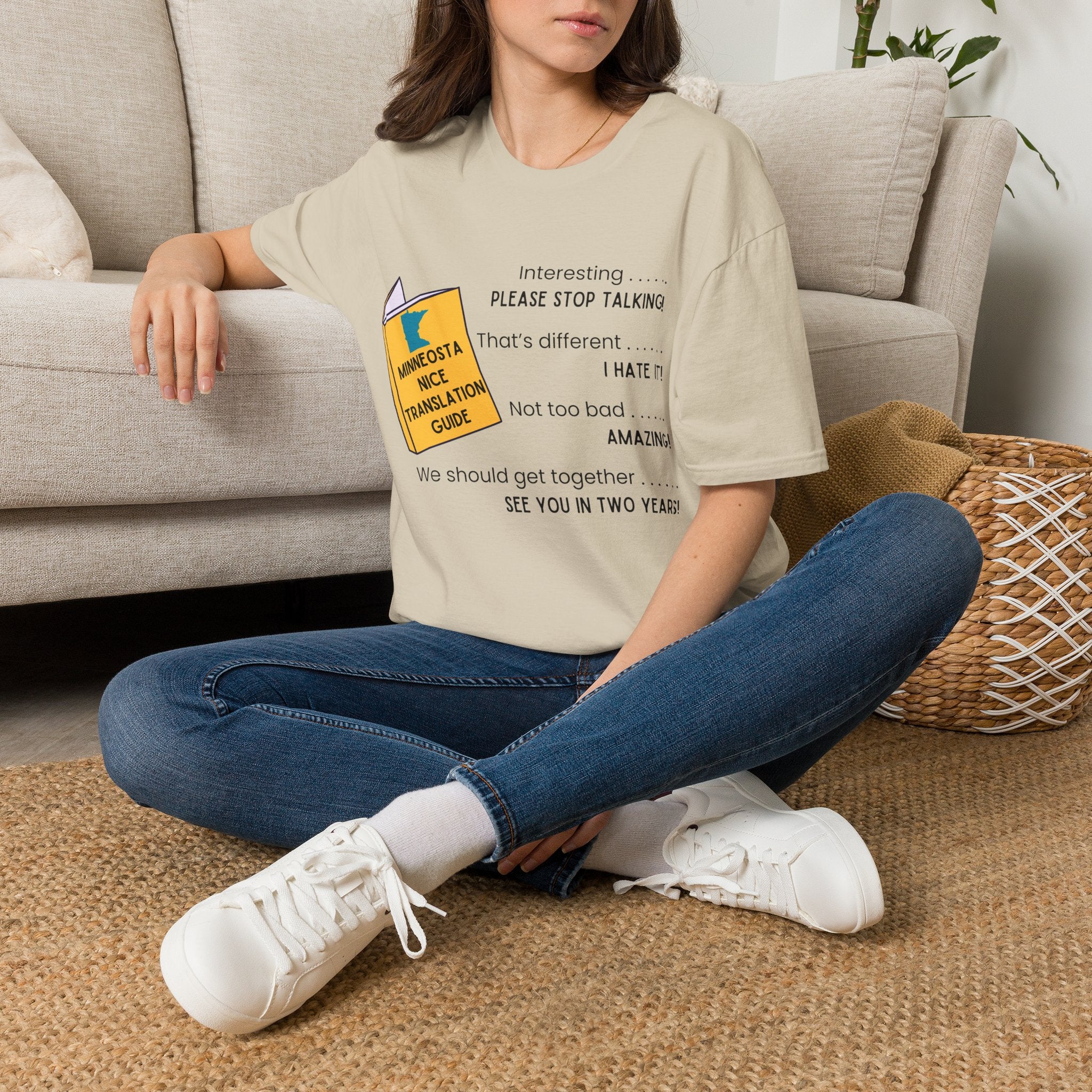 Minnesota Nice Translation Guide T-shirt