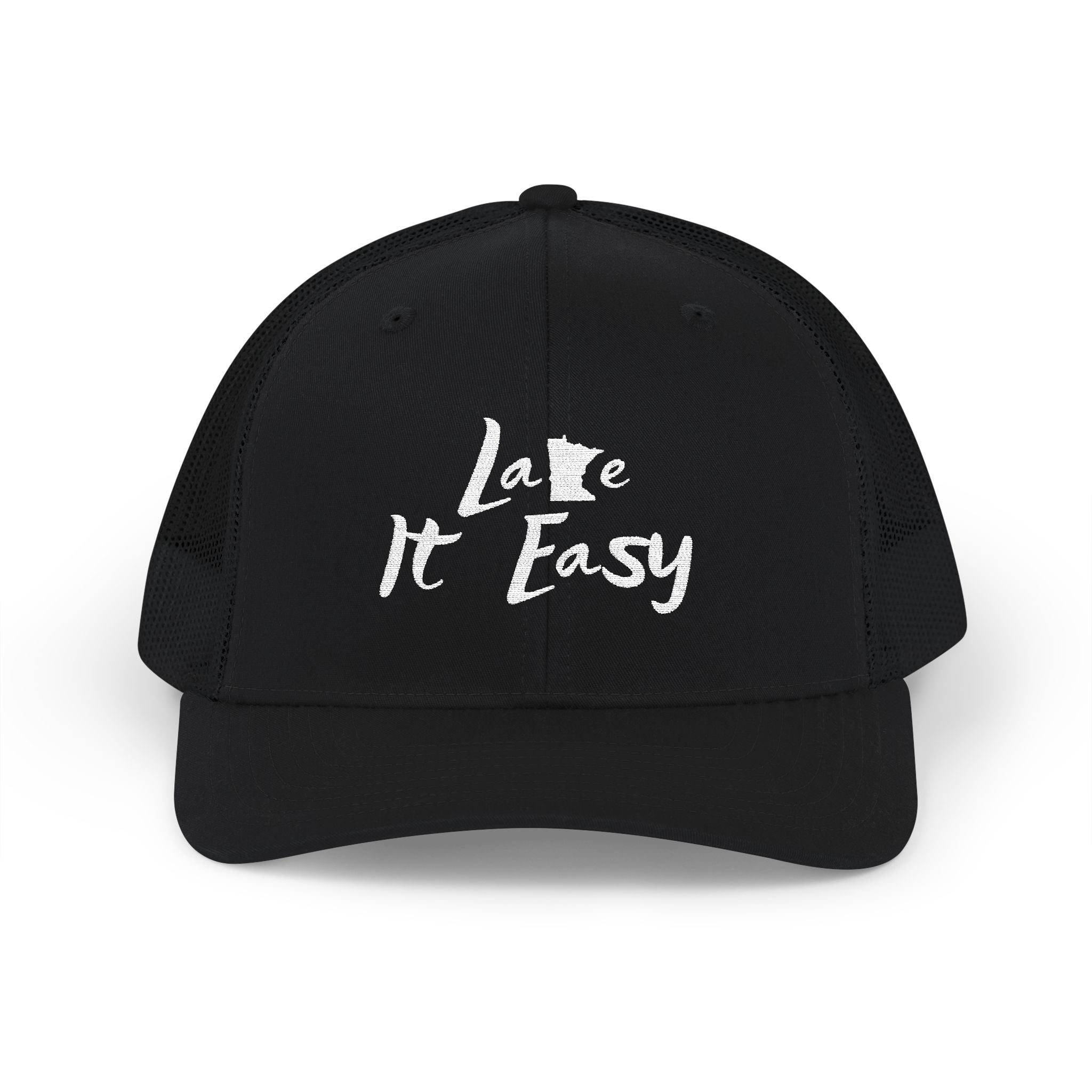 Lake It Easy Snapback Trucker Cap