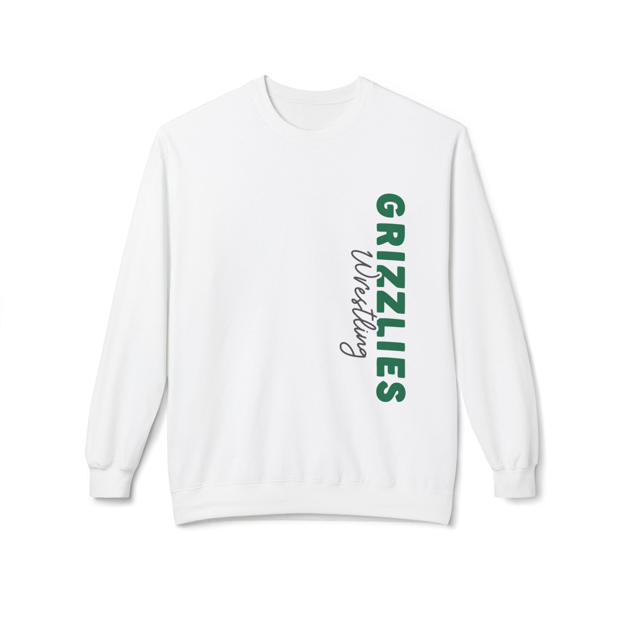 Grizzlies Wrestling Sweatshirt | Cozy Fleece Crewneck | Perfect for Sports Events, Gifts, and Team Spirit