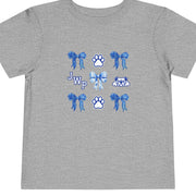 Bulldog Bow Tee (Toddler)