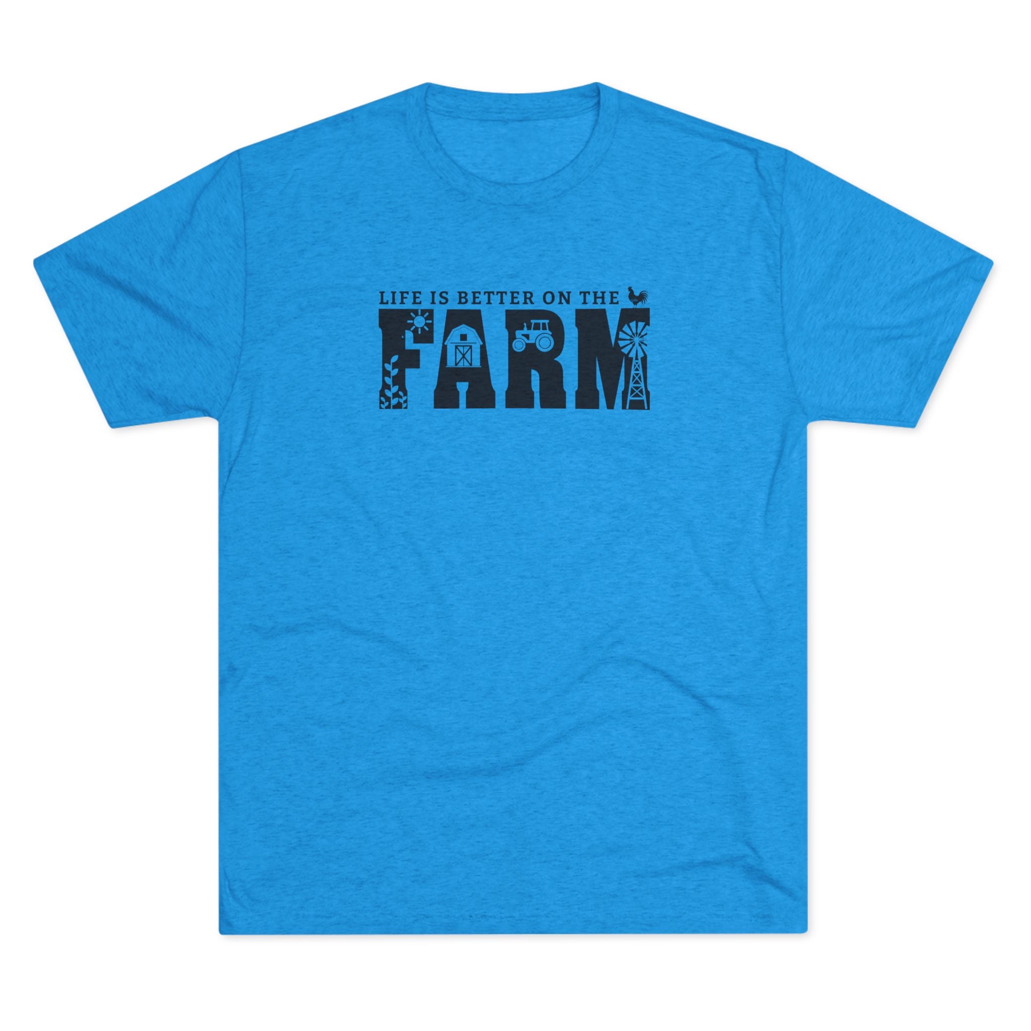 "Life is Better on the Farm" Unisex Softstyle T-Shirt - Perfect for Farm Lovers