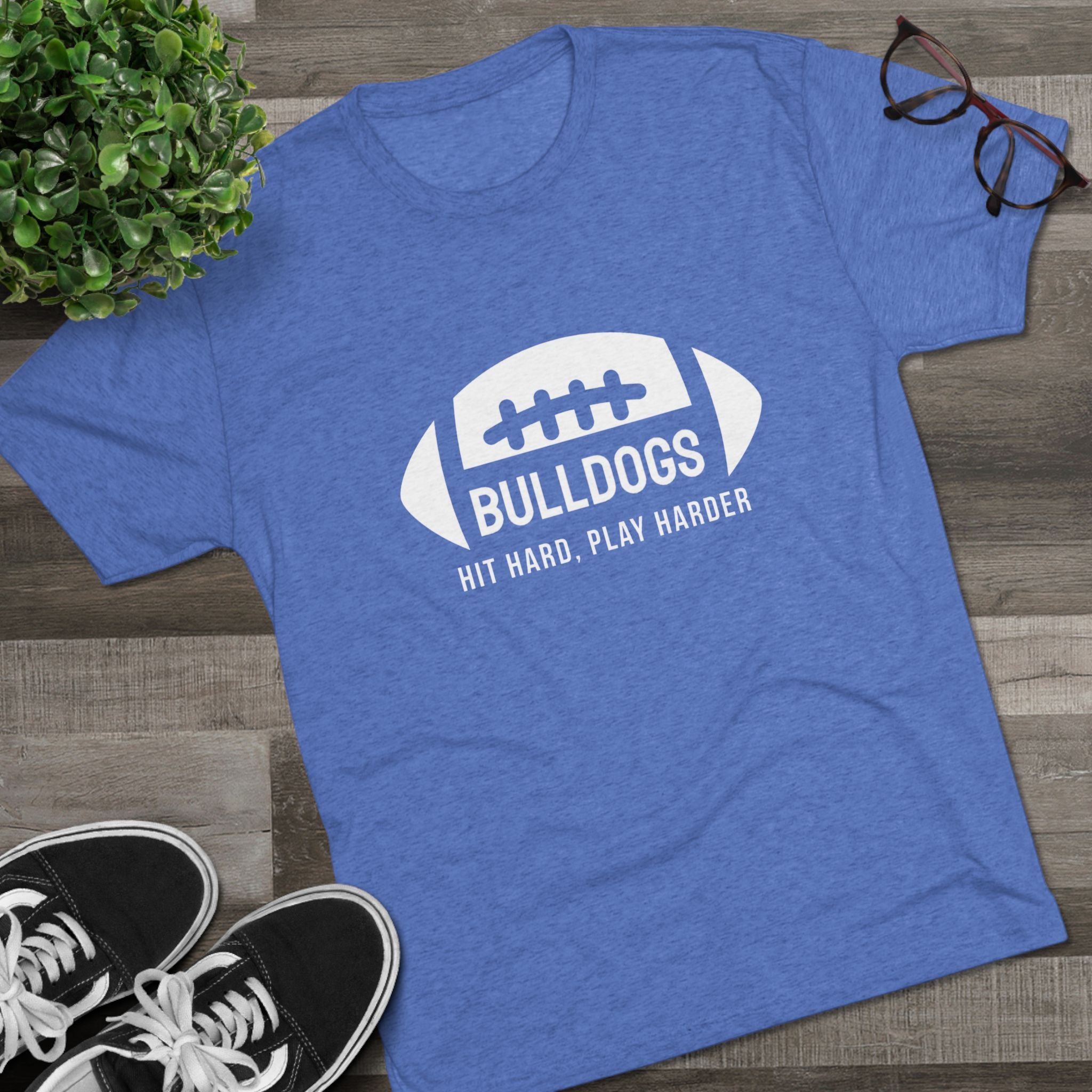 Personalized (Optional) Bulldogs Football T-shirt
