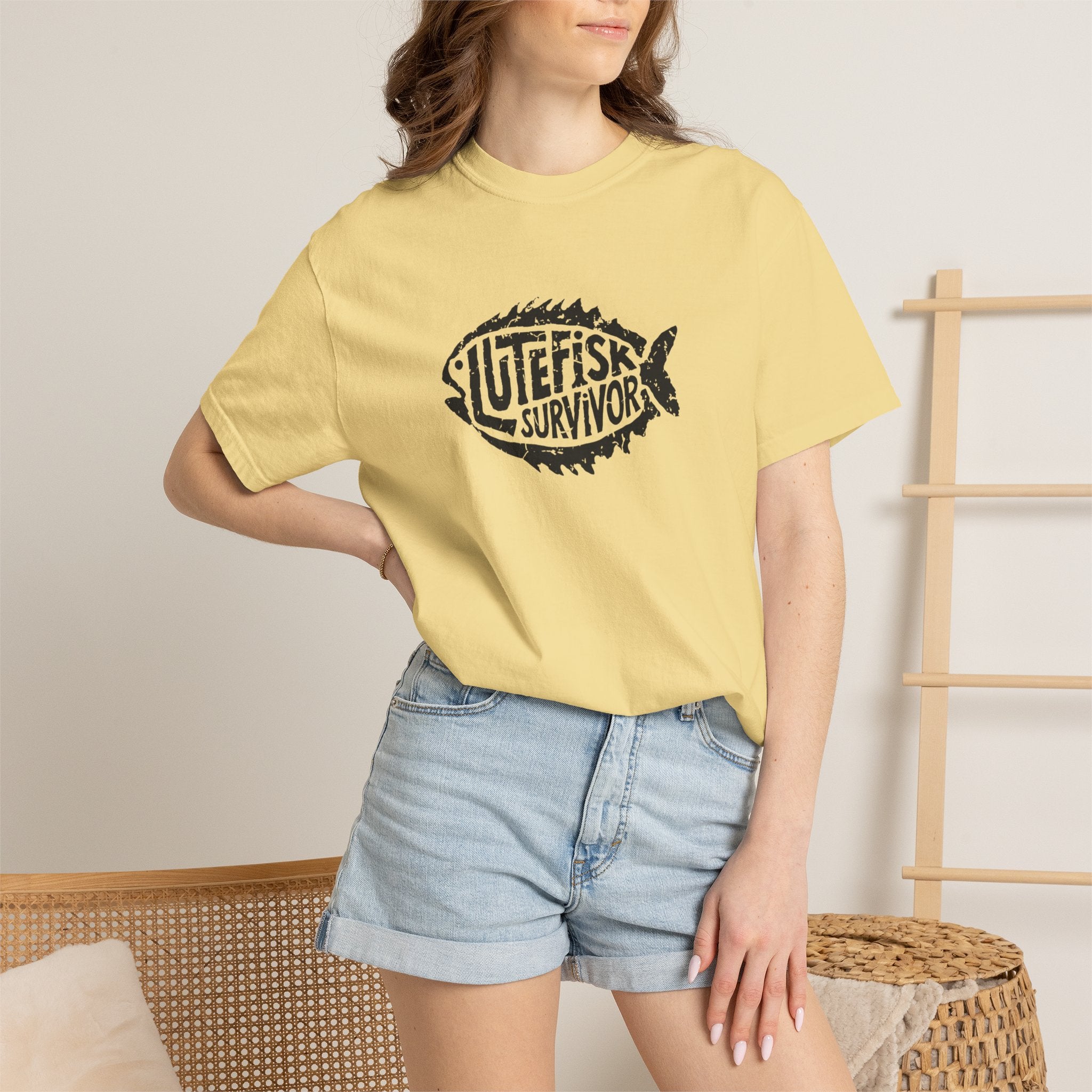 Lutefisk Survivor Tee