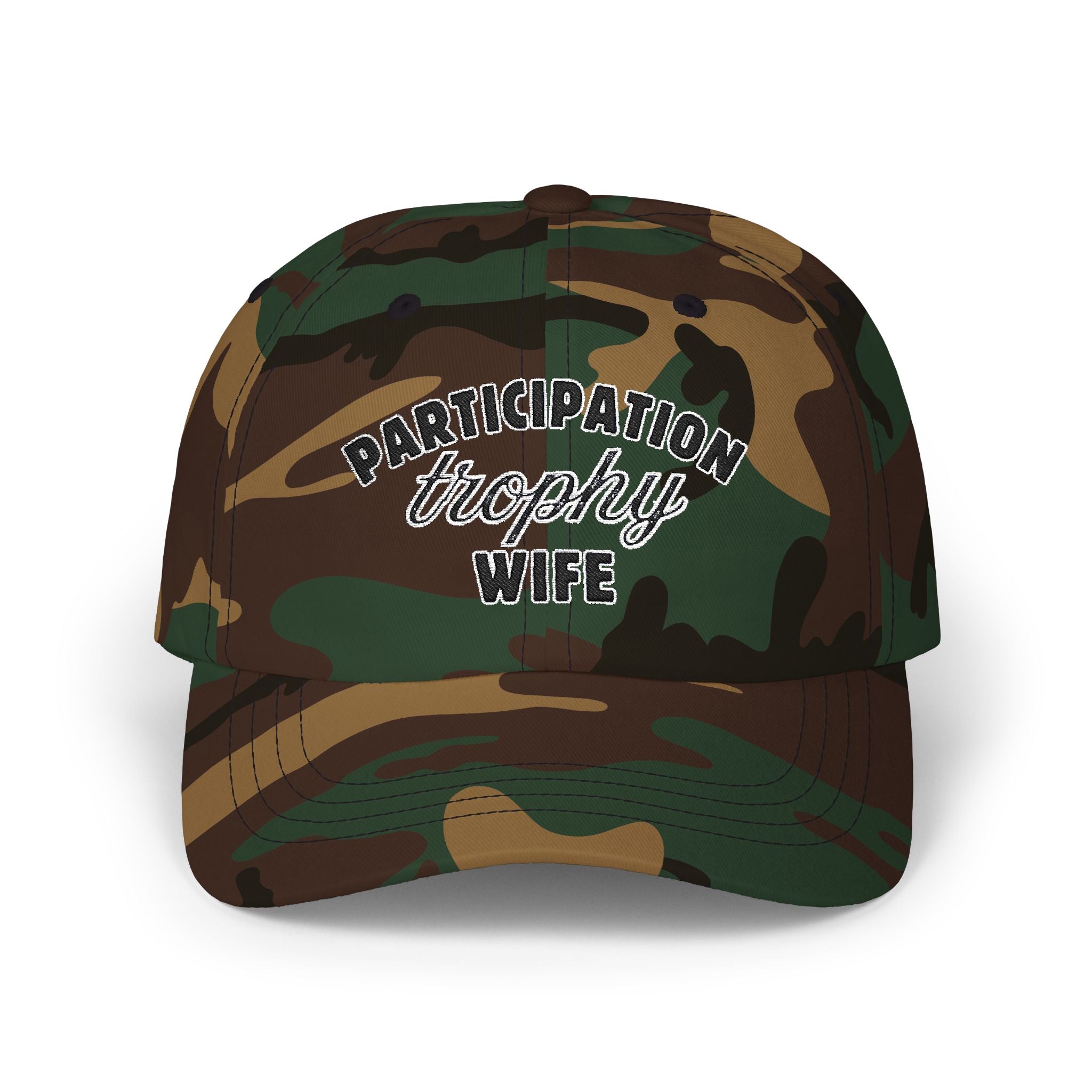 Playful Participation Trophy Wife Cap