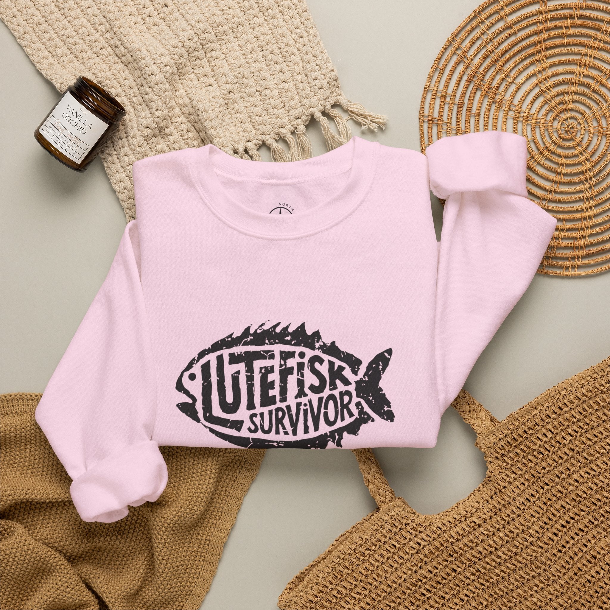 Lutefisk Survivor Sweatshirt