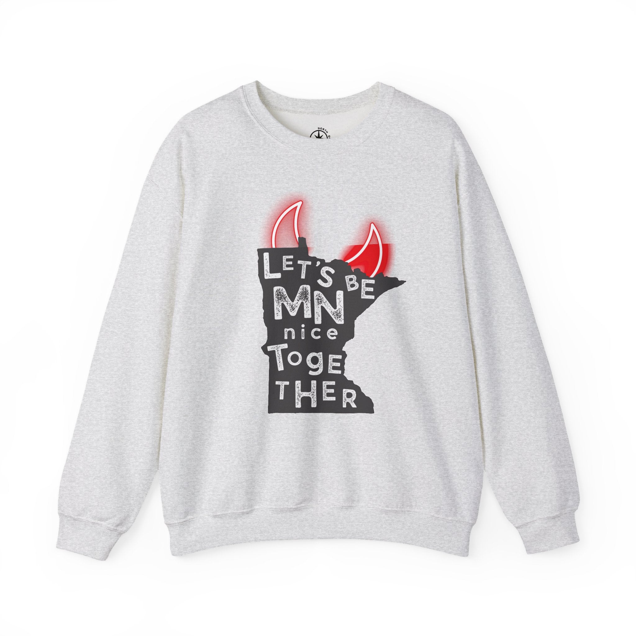 Minnesota Nice Devil Horns Sweatshirt