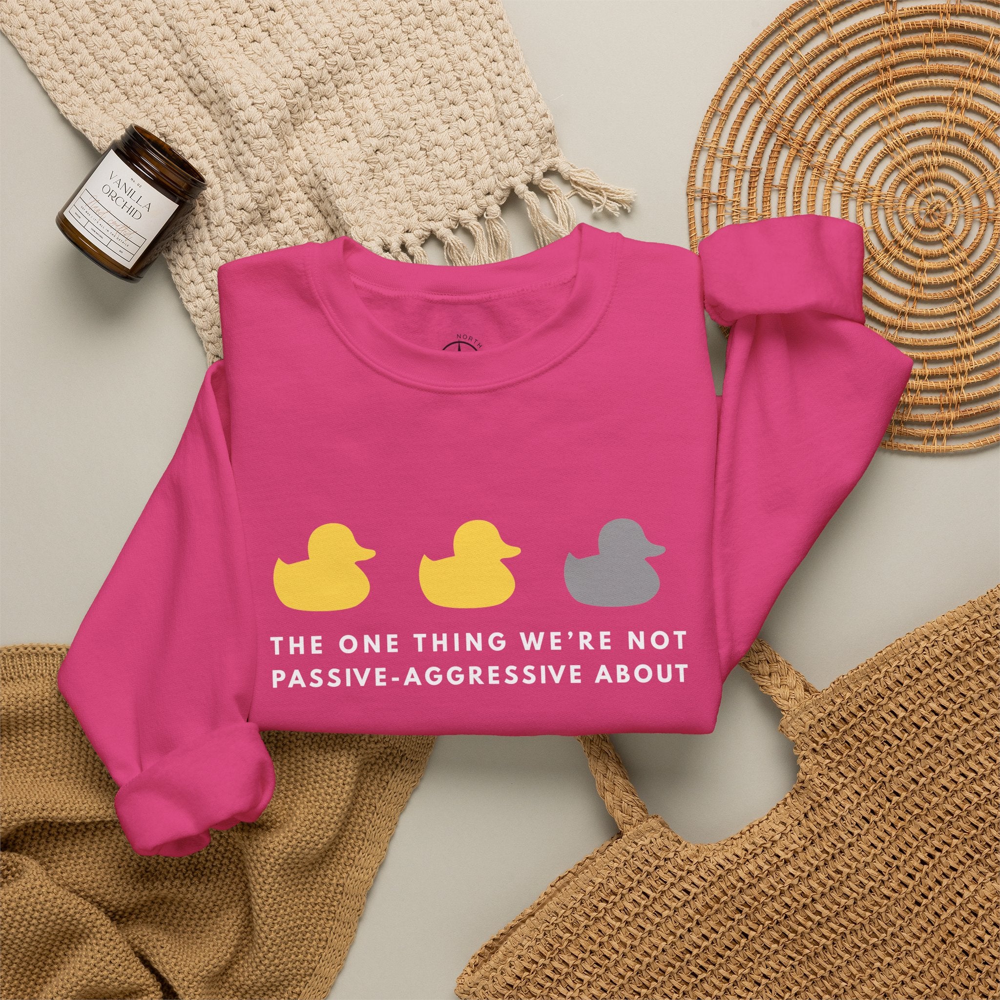 Minnesota Duck Duck Gray Duck Sweatshirt
