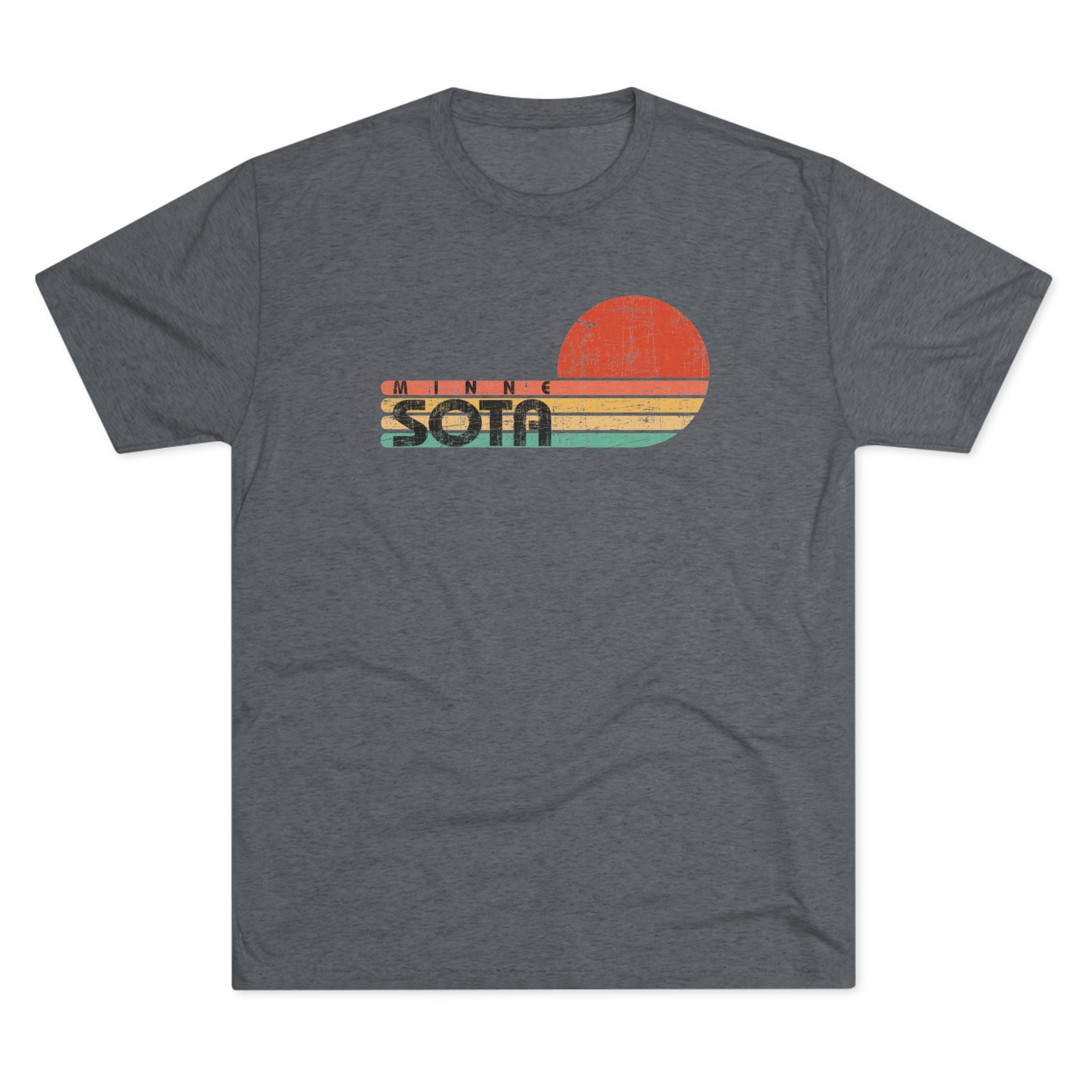 Retro MinneSOTA Unisex Tri-Blend Tee