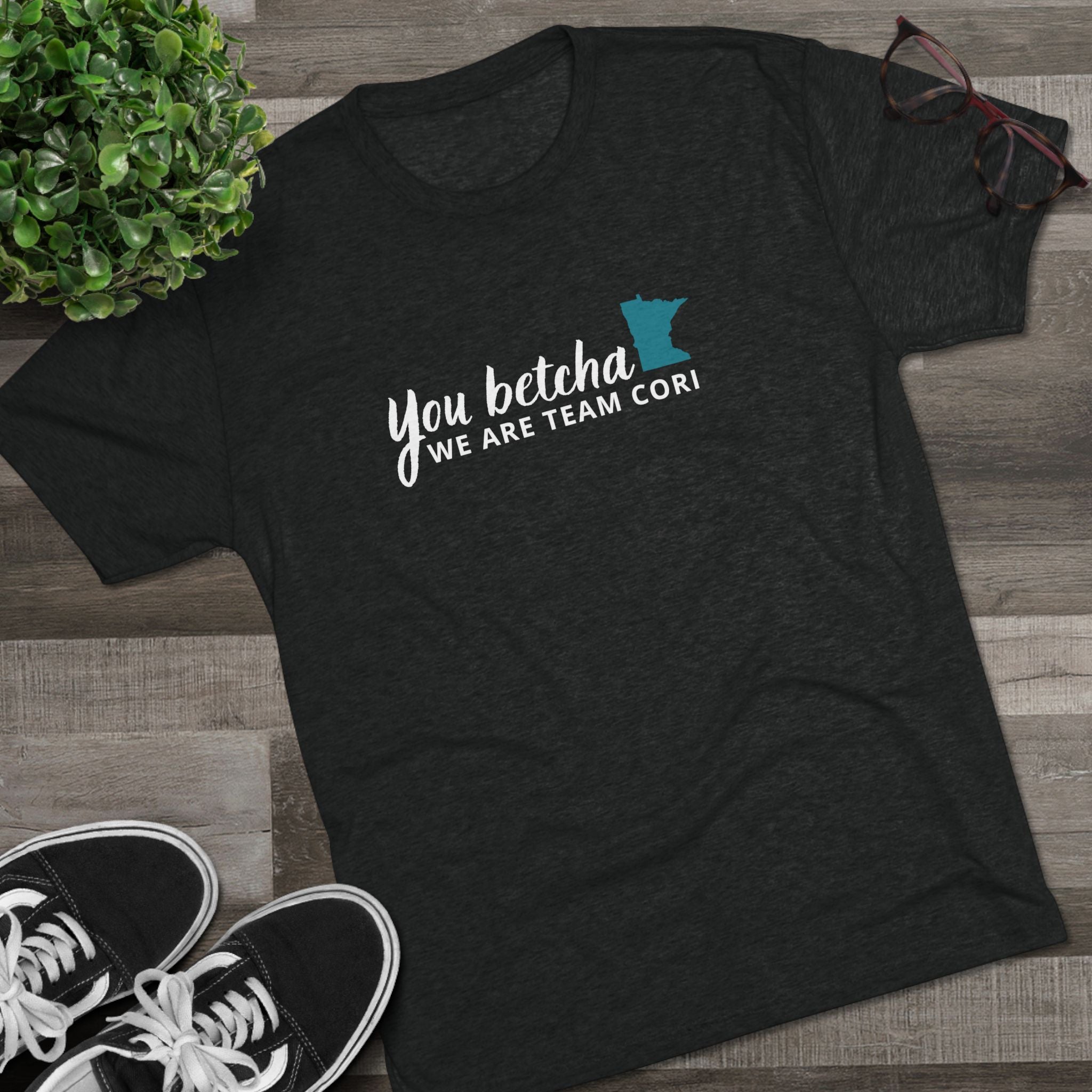 You Betcha We’re Team Cori Tee | Minnesota Nice Meets Team Reba | The Voice Fan Shir