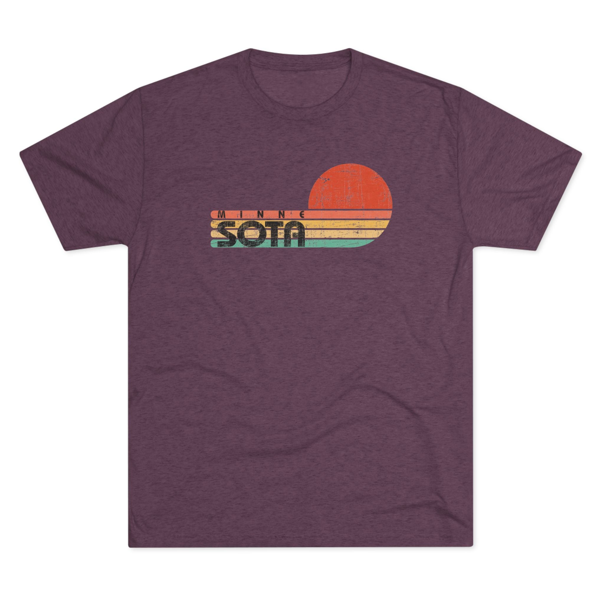 Retro MinneSOTA Unisex Tri-Blend Tee