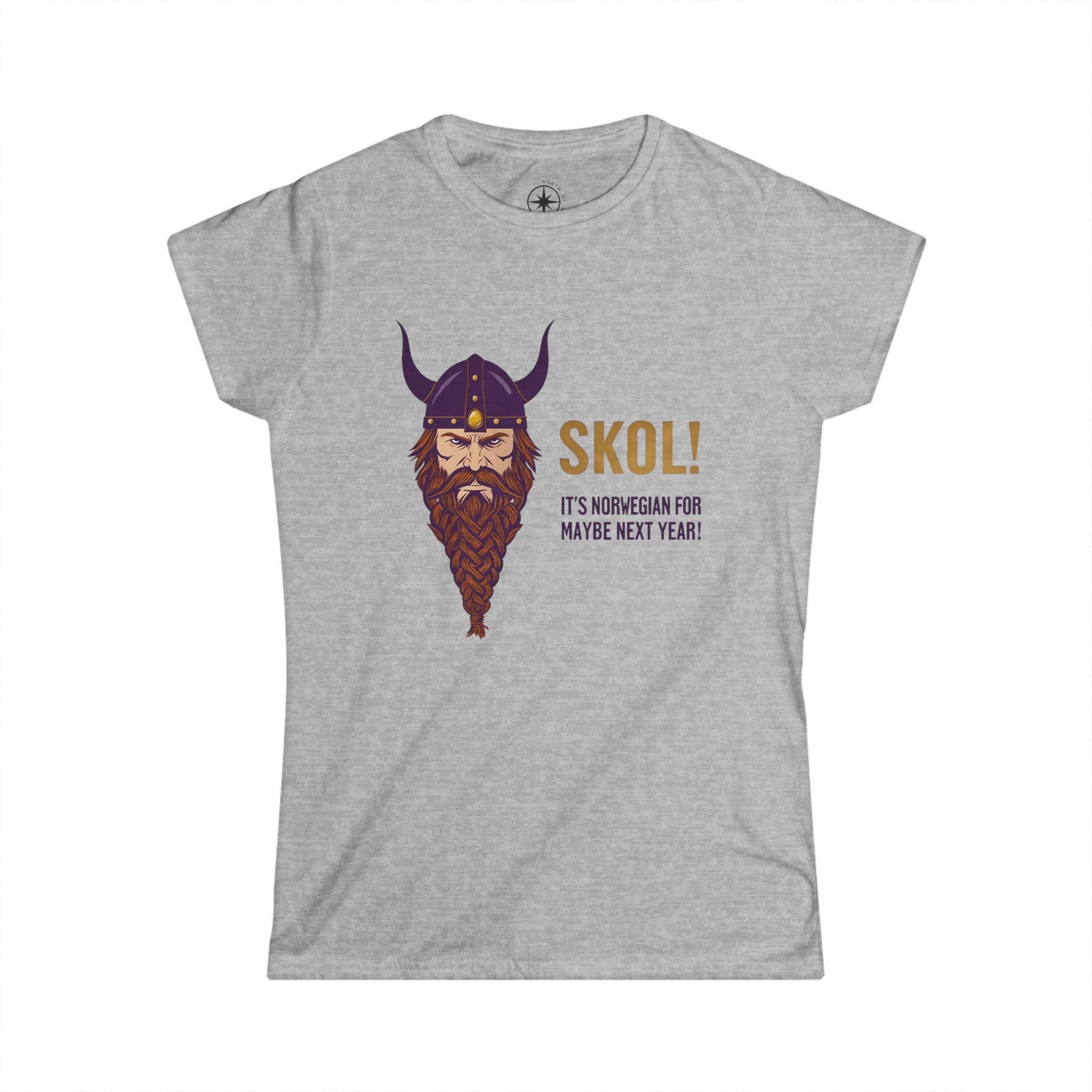 Norwegian Humor SKOL Graphic Women's Tee
