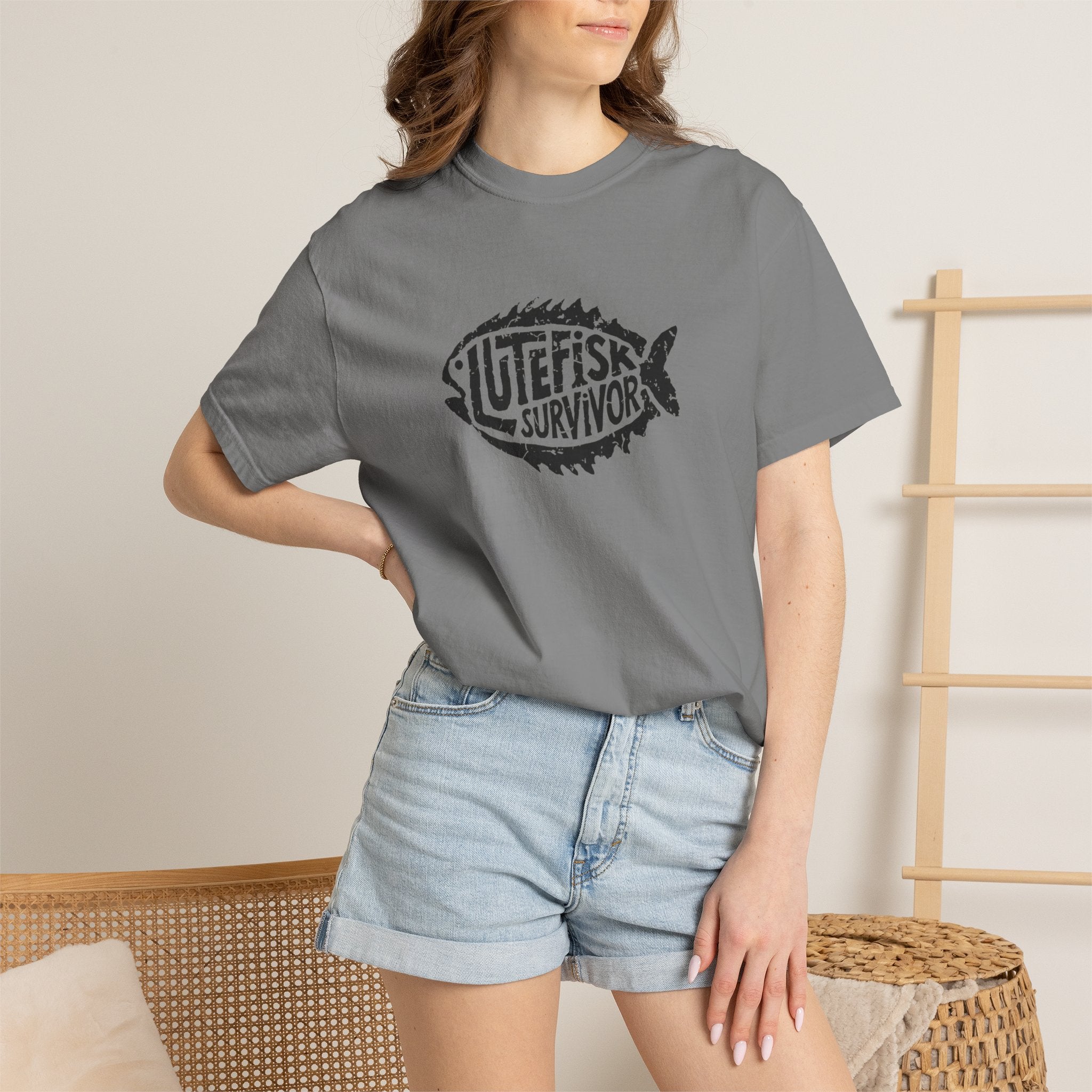 Lutefisk Survivor Tee