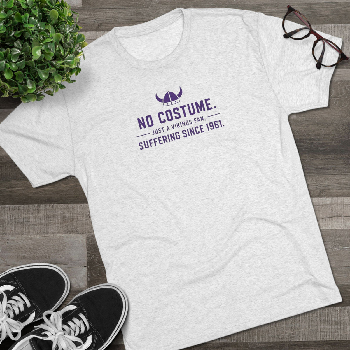 No Costume. Just a Vikings Fan. Suffering Since 1961