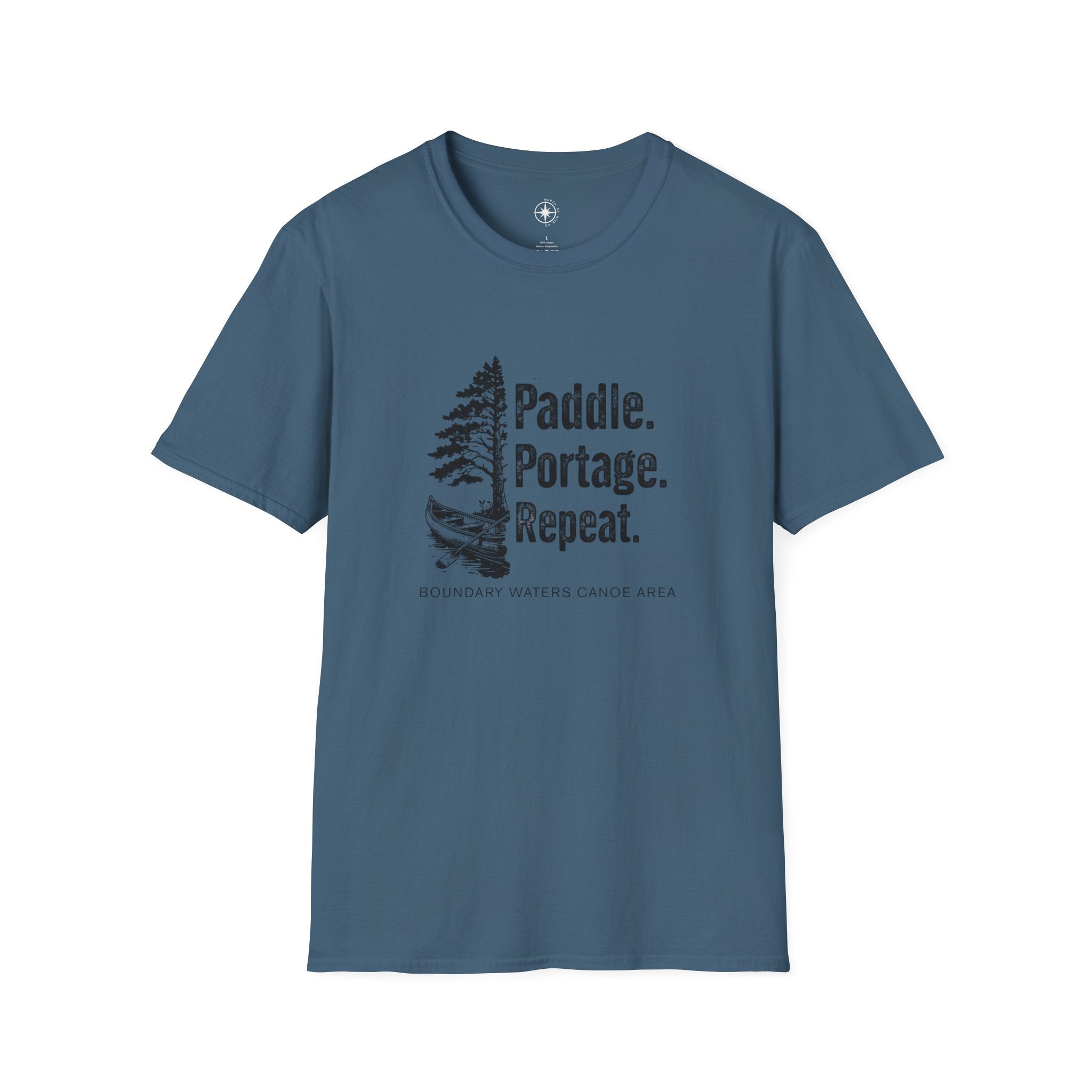 Paddle. Portage. Repeat. T-shirt