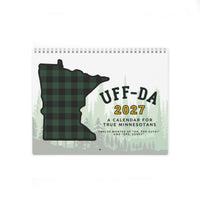 Uff-Da 2027 Minnesota Wall Calendar — Humorous Scenes & Local Sayings