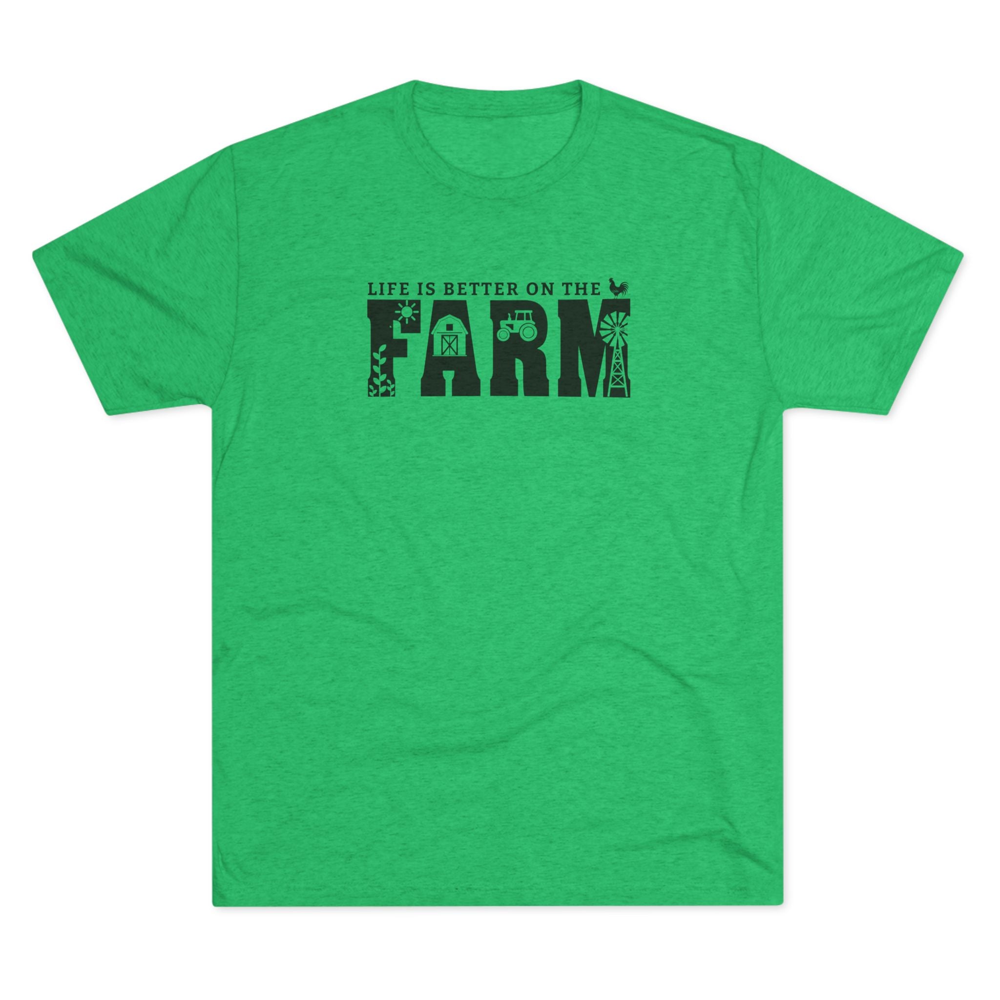 "Life is Better on the Farm" Unisex Softstyle T-Shirt - Perfect for Farm Lovers