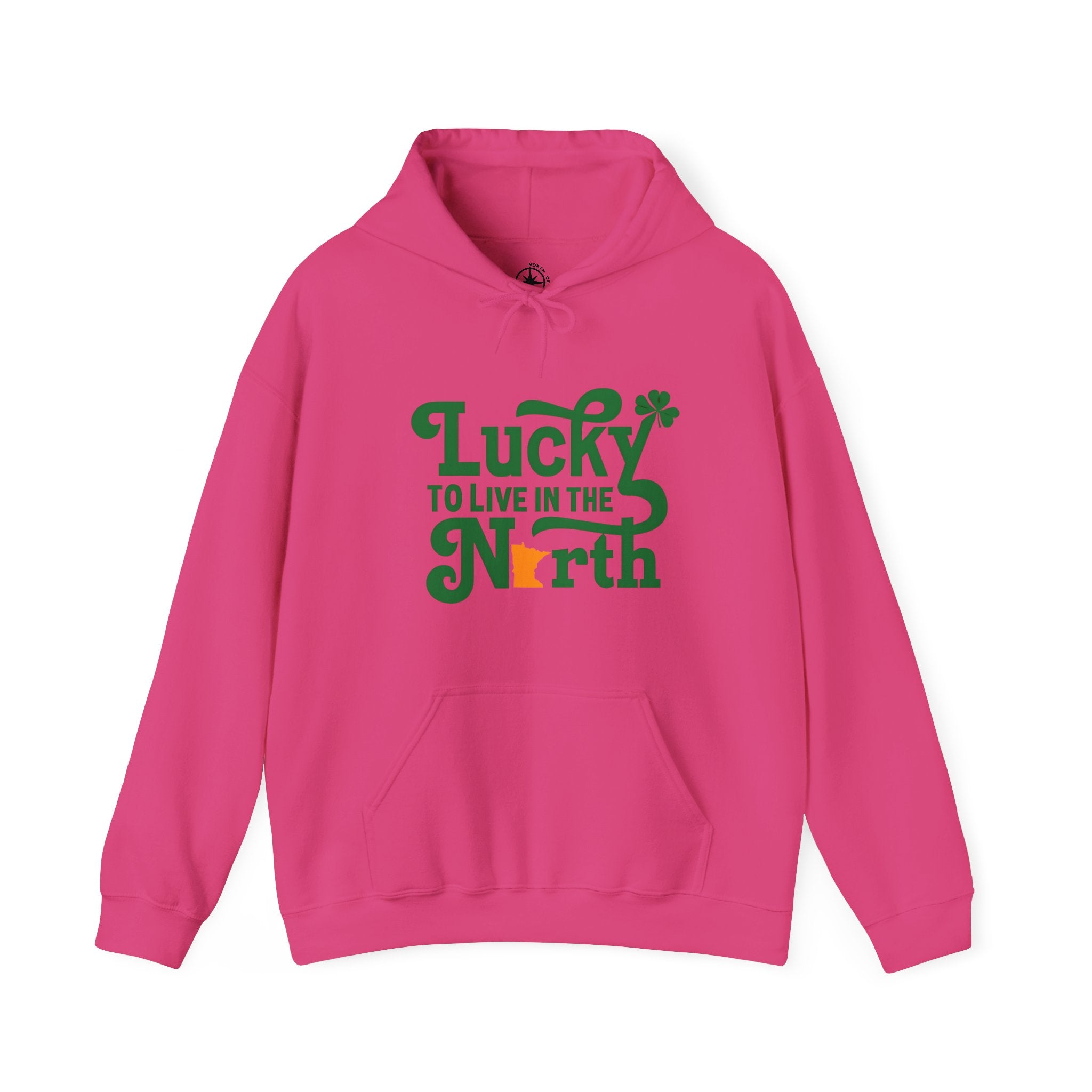 Lucky to Live in the North Hoodie