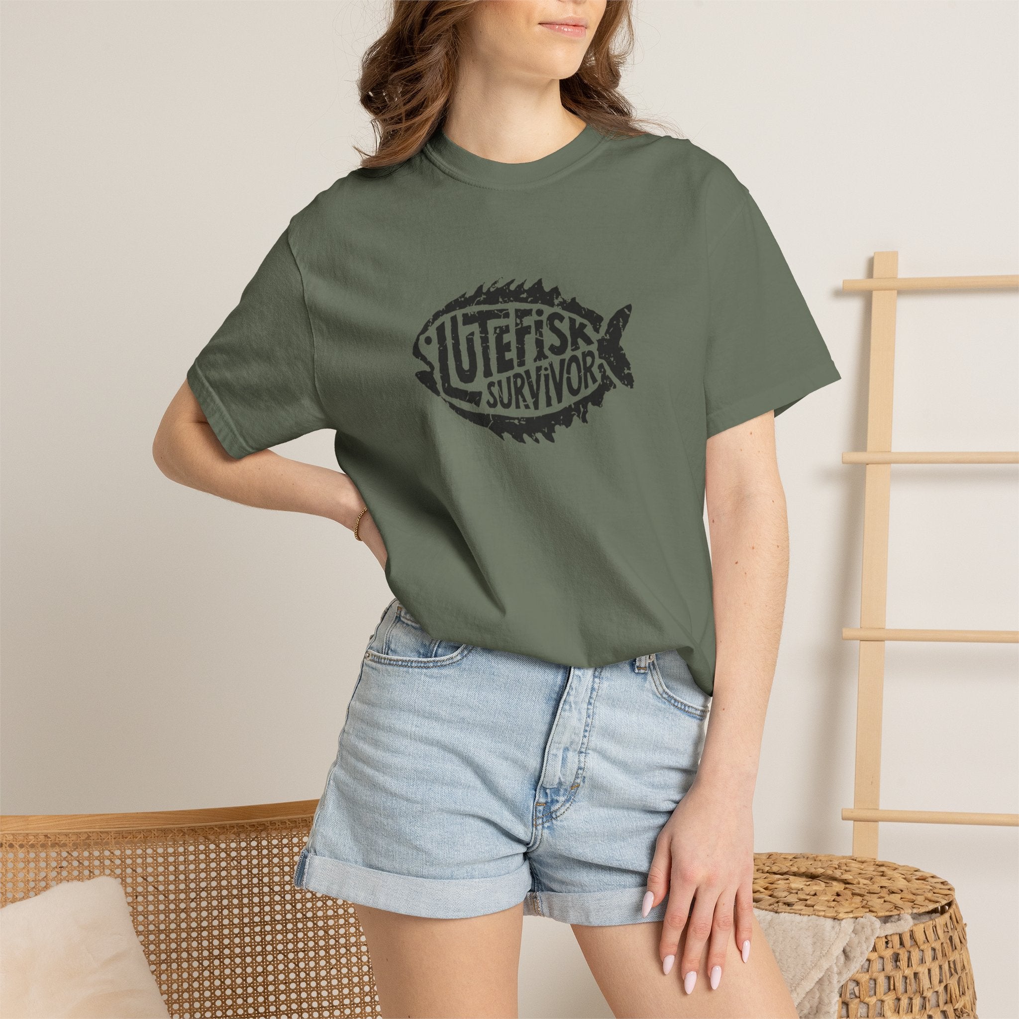 Lutefisk Survivor Tee