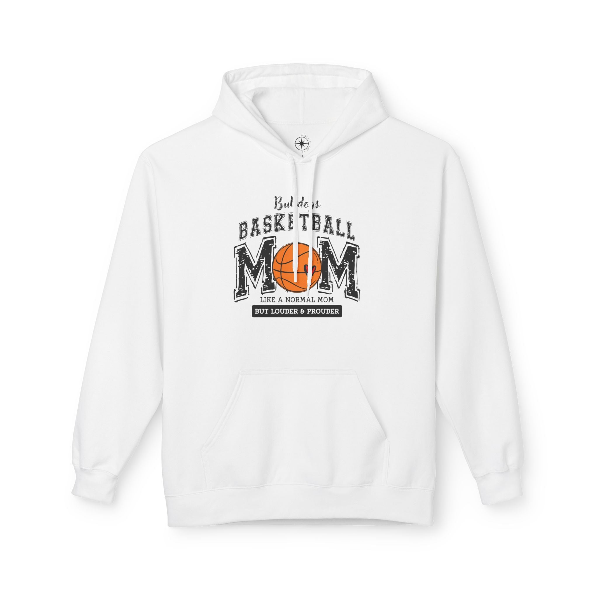 Bulldog Basketball Mom Hoodie