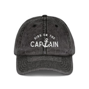 Vintage Embroidered Dibs on the Captain Cap