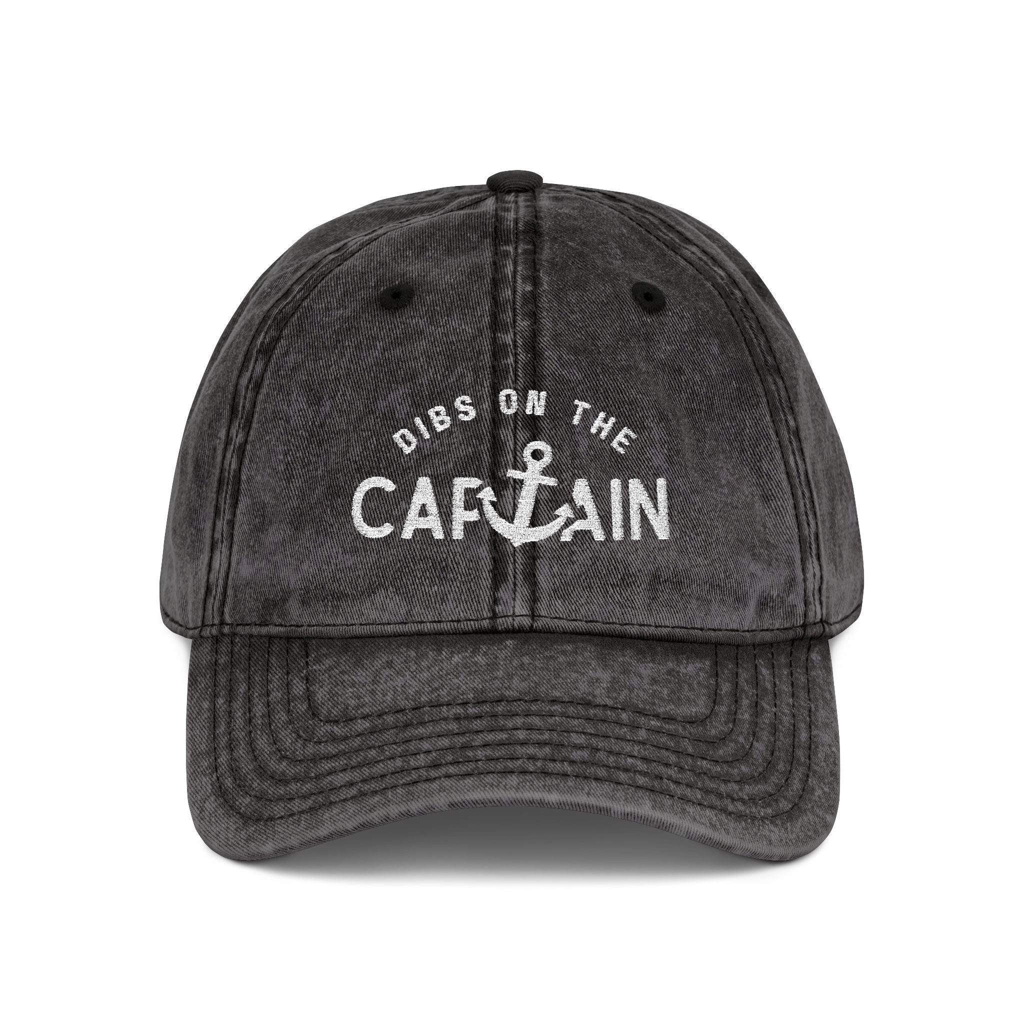 Vintage Embroidered Dibs on the Captain Cap