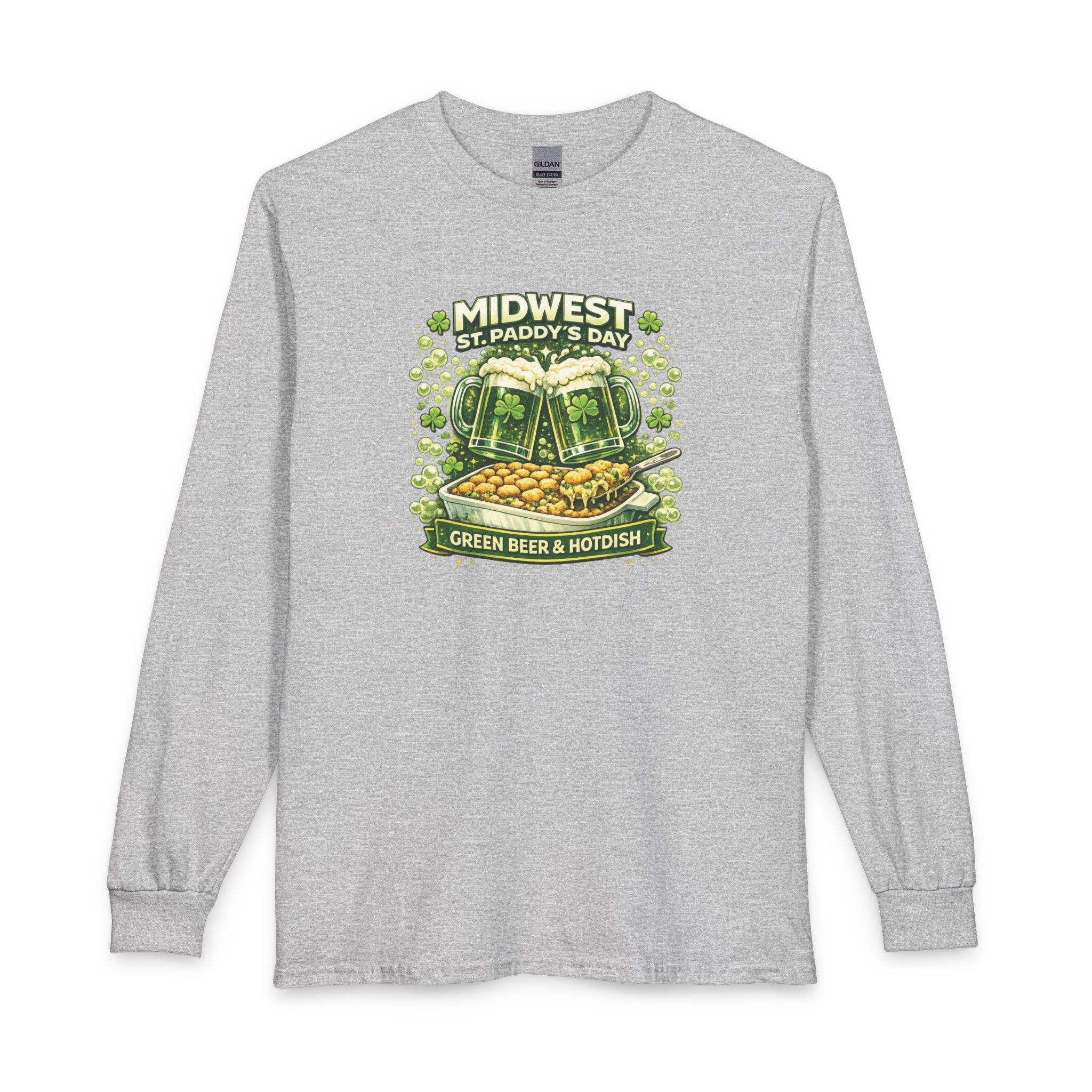 Midwest St. Paddy's Day Long Sleeve T-shirt