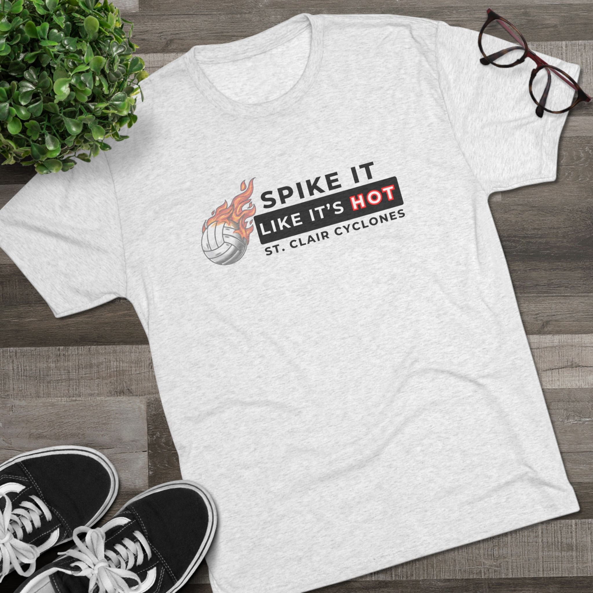 Spike It Like It's Hot Volleyball T-shirt