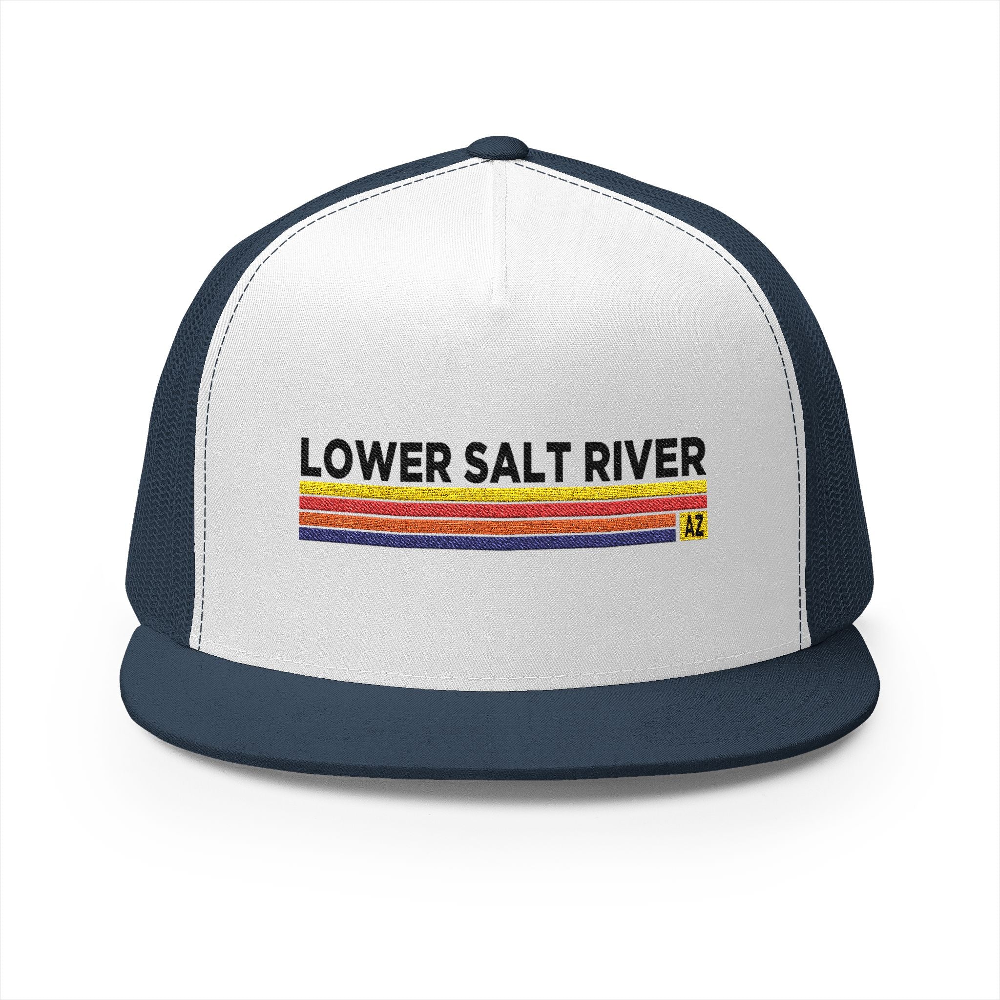 Colorful Embroidered Lower Salt River, AZ Trucker Cap