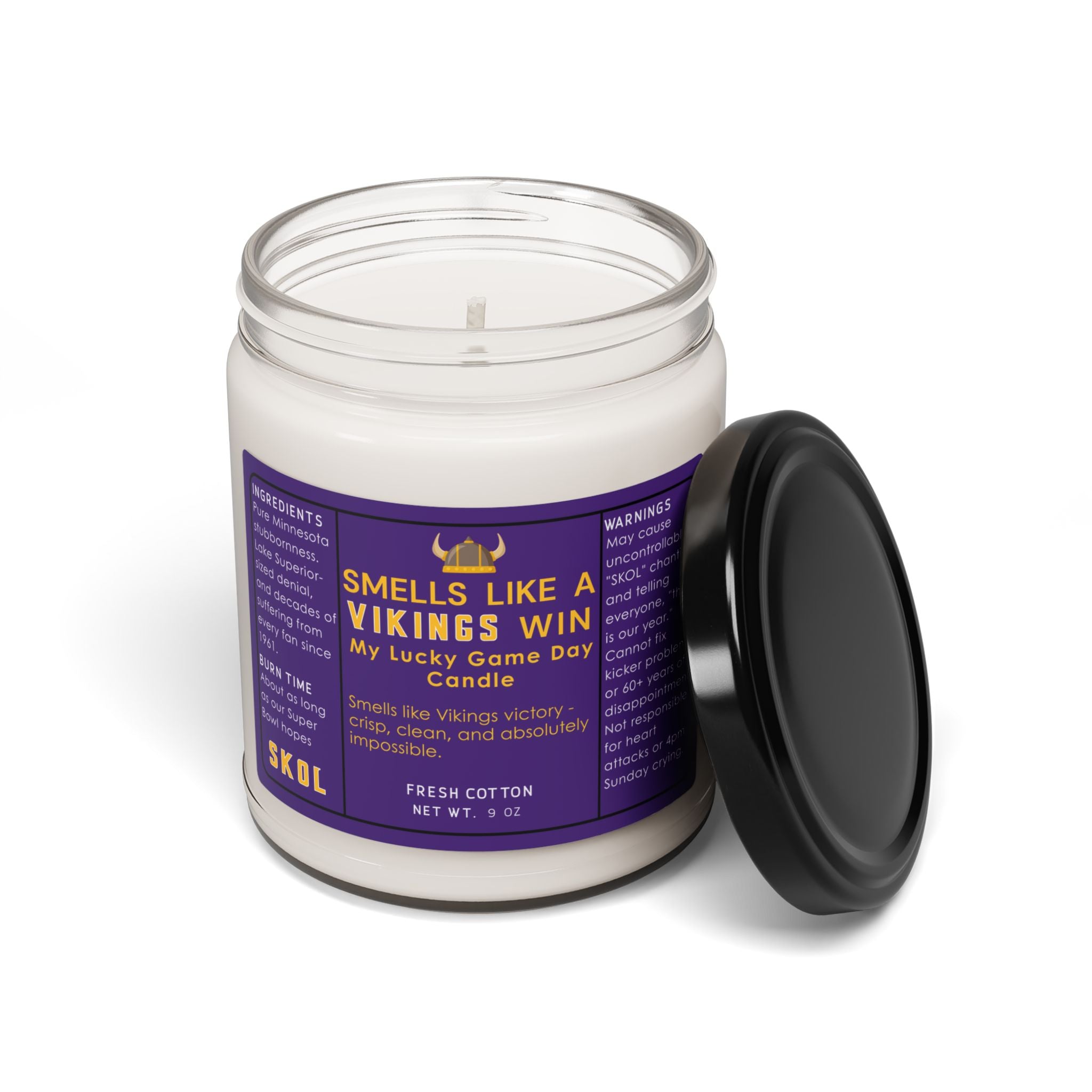 Viking-Themed Scented Soy Candle