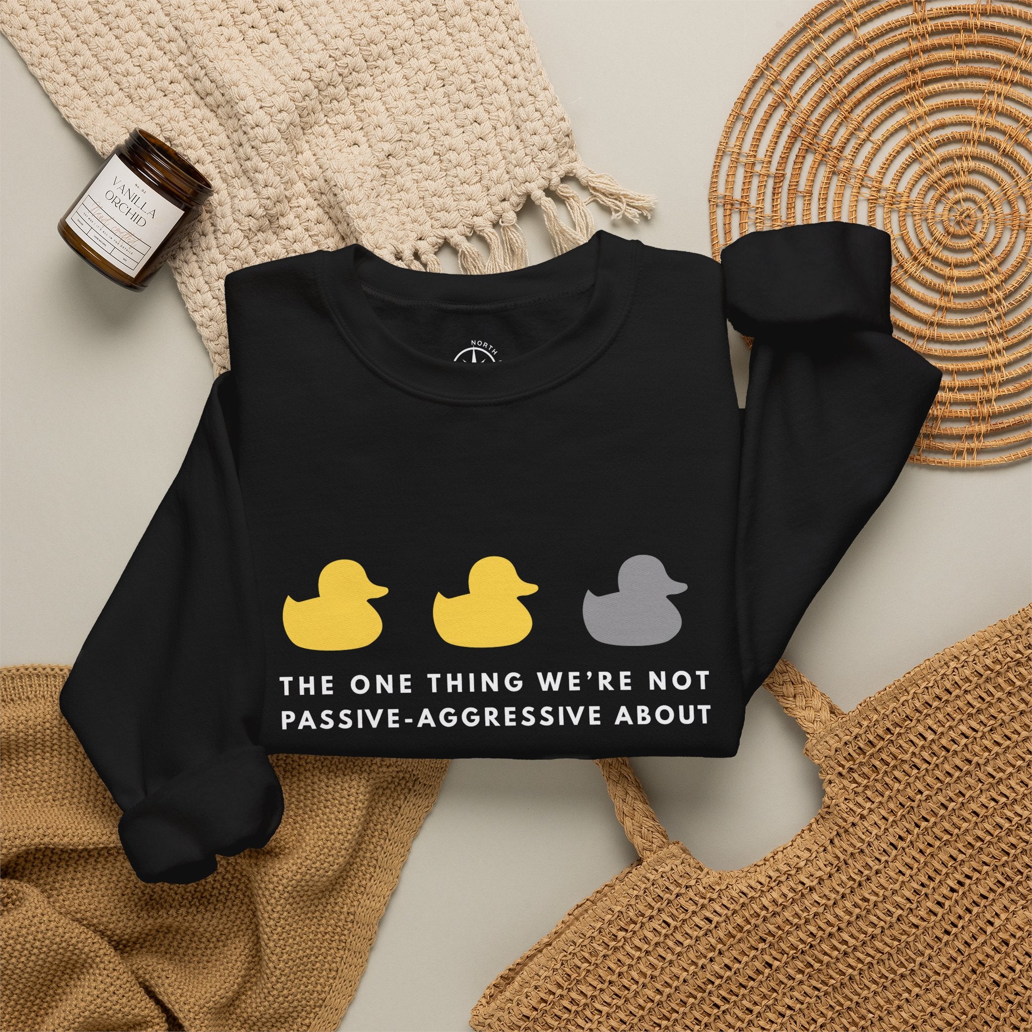 Minnesota Duck Duck Gray Duck Sweatshirt