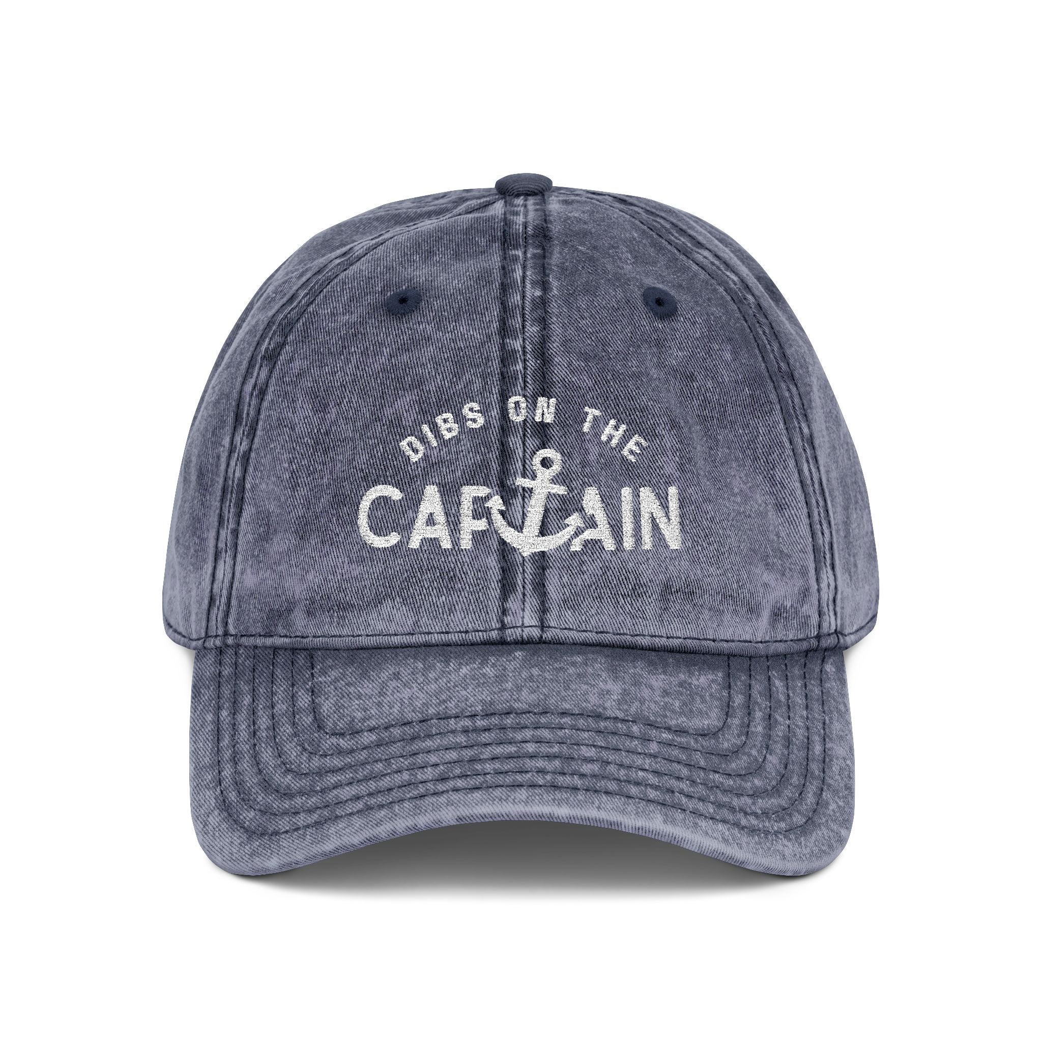 Vintage Embroidered Dibs on the Captain Cap