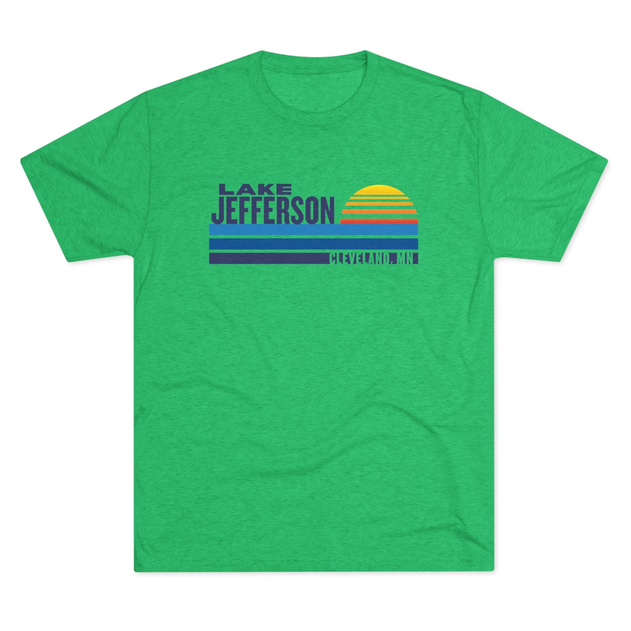 Lake Jefferson Cleveland MN Tee — Vintage Lakeside Crew Shirt