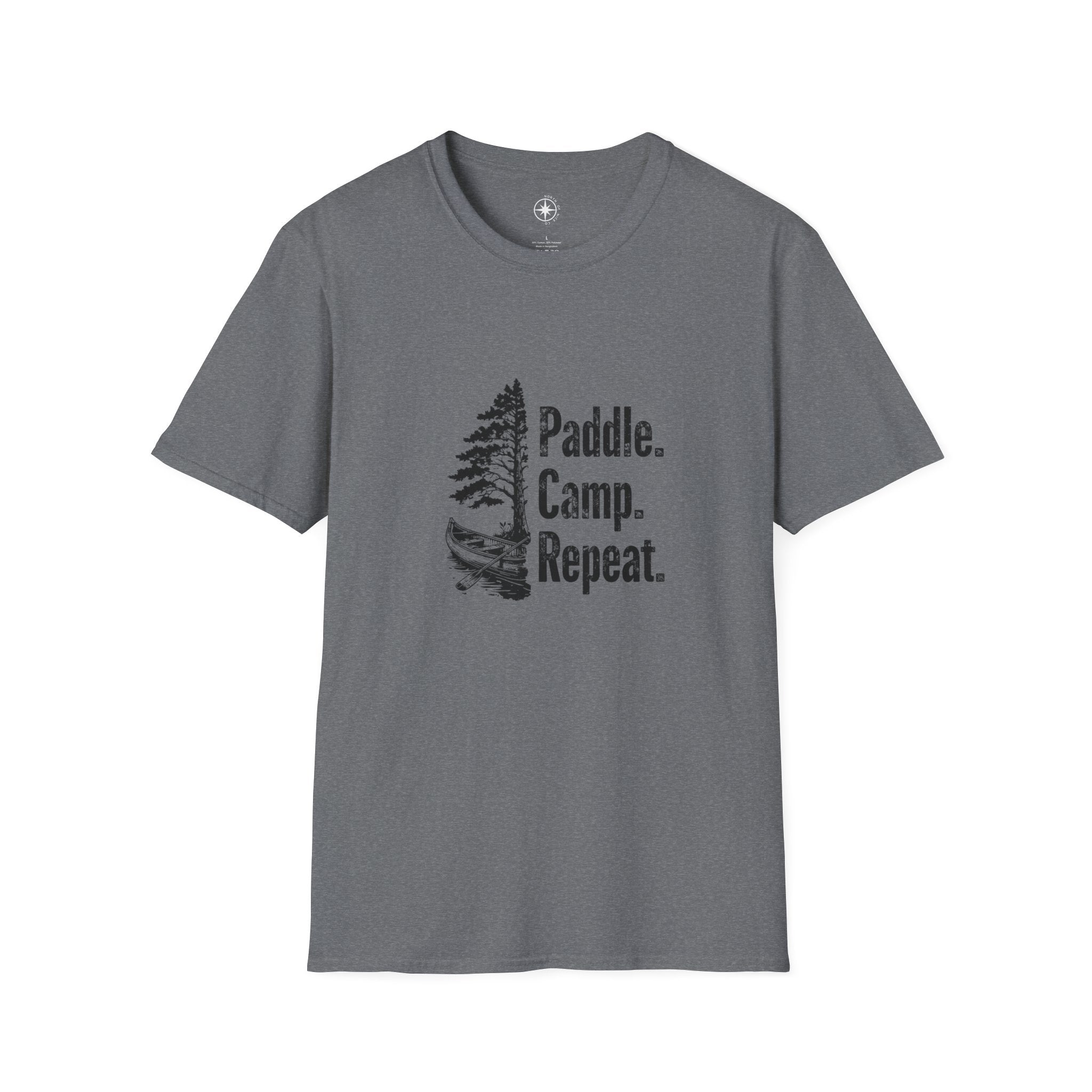 Paddle. Portage. Repeat. T-shirt