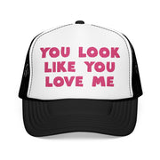 Playful Embroidered Foam Trucker Hat