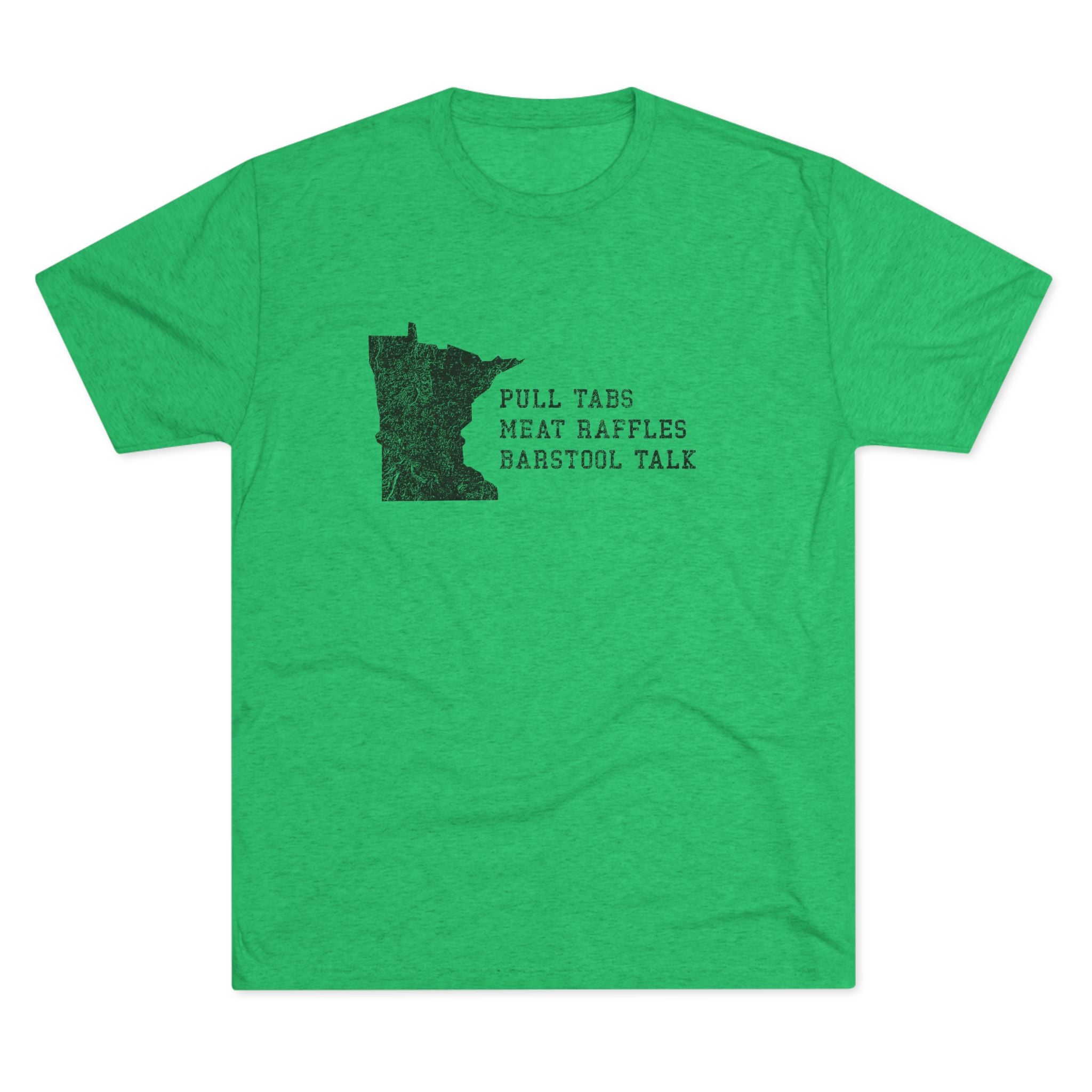 The Holy Trinity Tee: Pull Tabs, Meat Raffles and Barstool Talk T-shirt