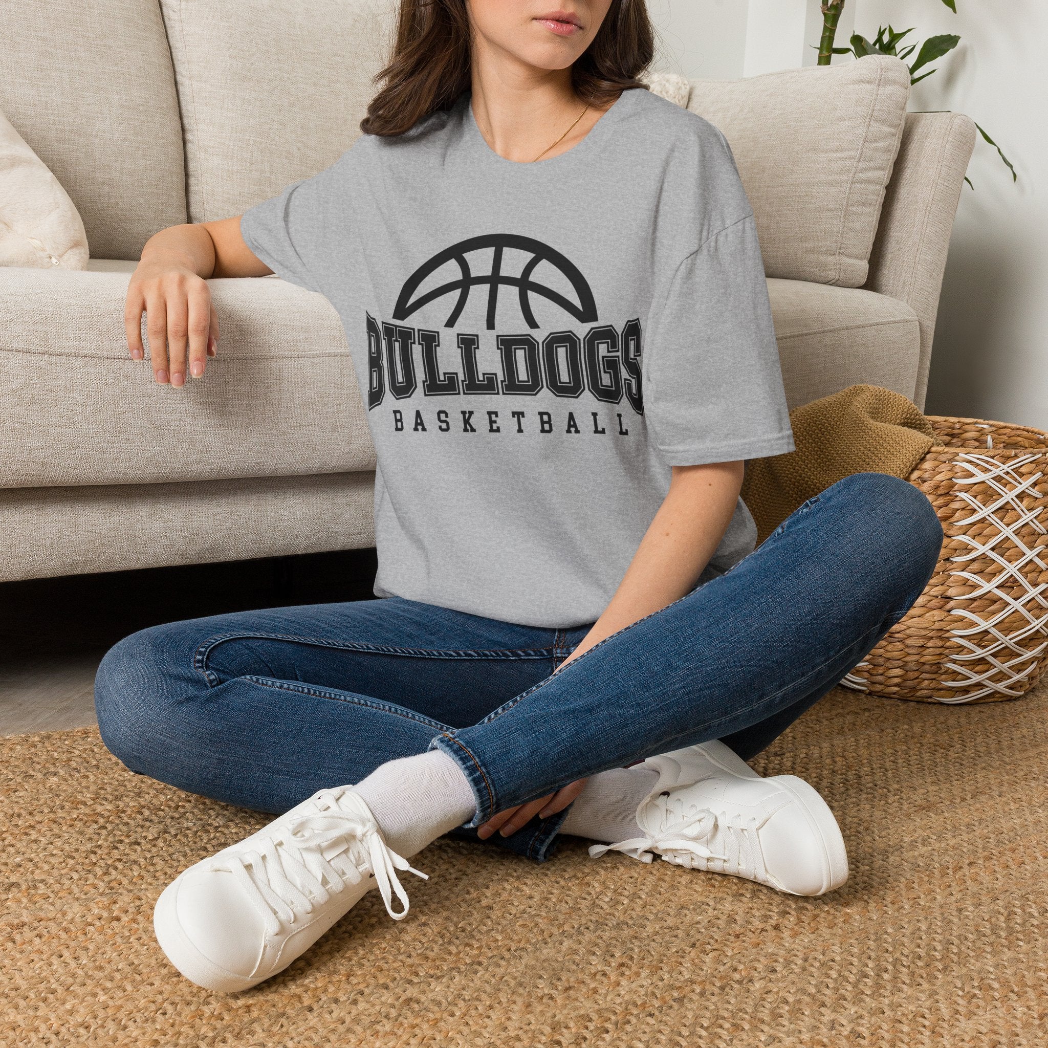 Bulldog Basketball Tee